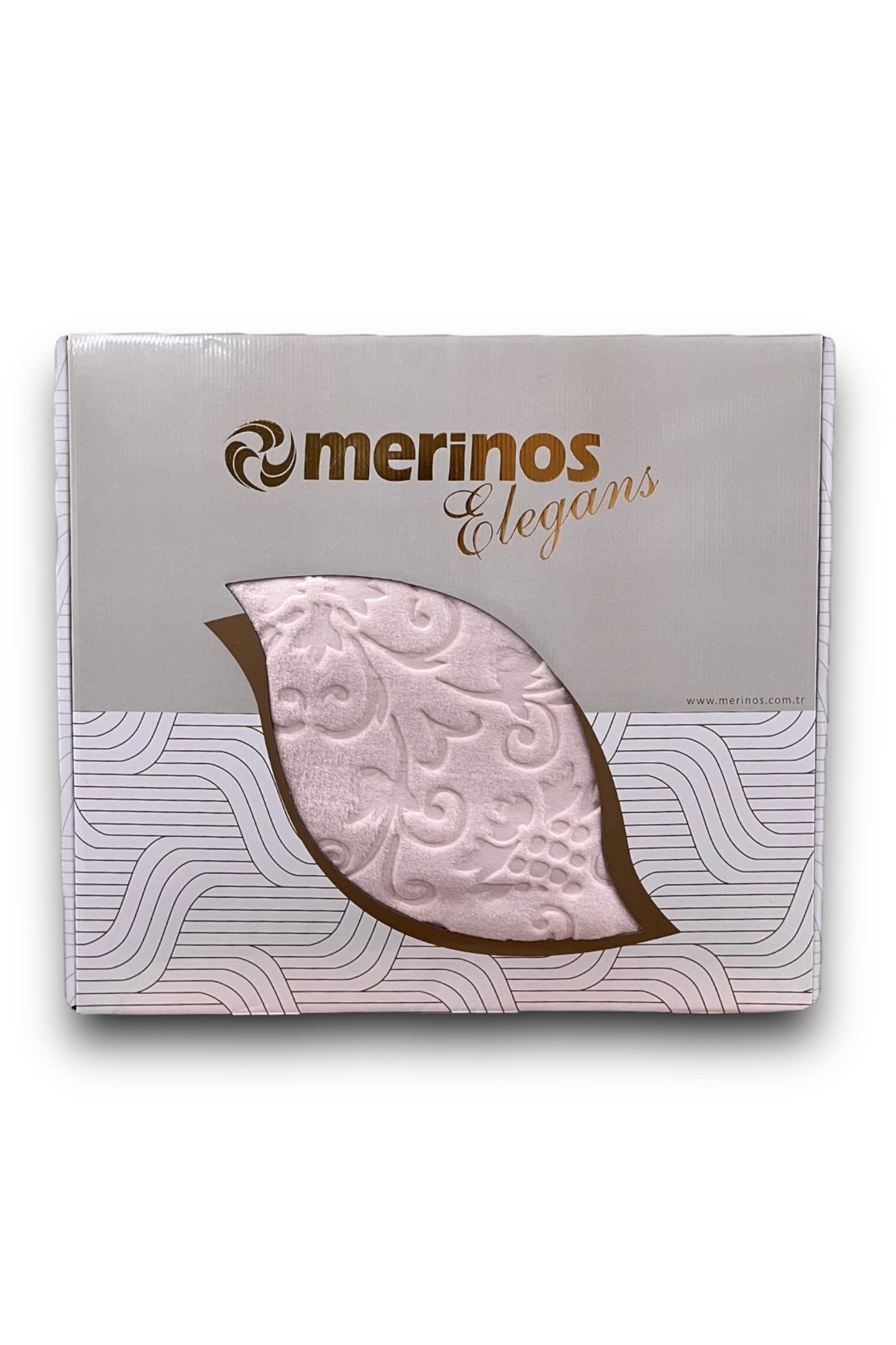 Merinos-Double Elegans Embos Blanket - Solid Color 3