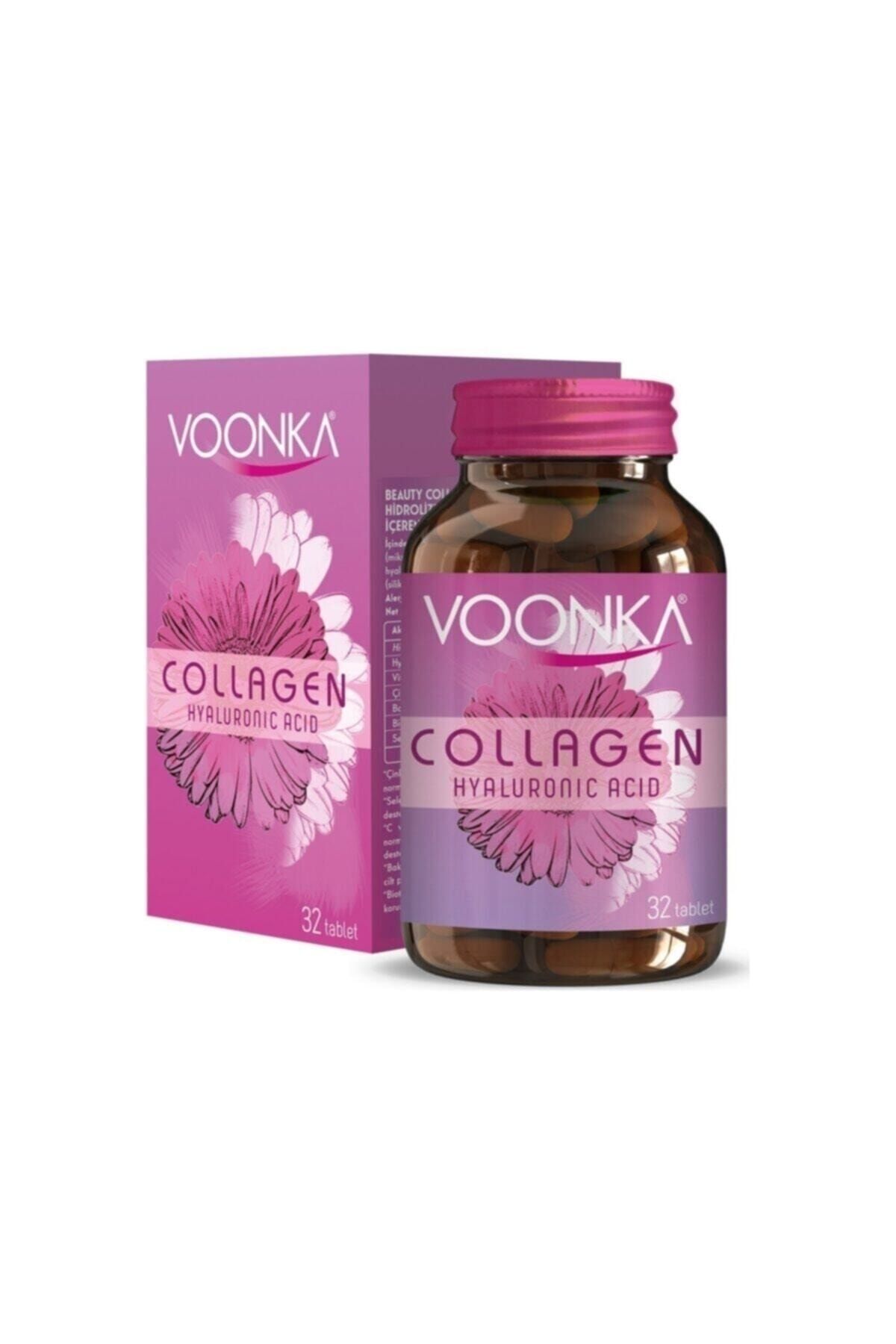 Genel Markalar Voonka Collagen Hyaluronic Acid Kollajen 32 Tablet