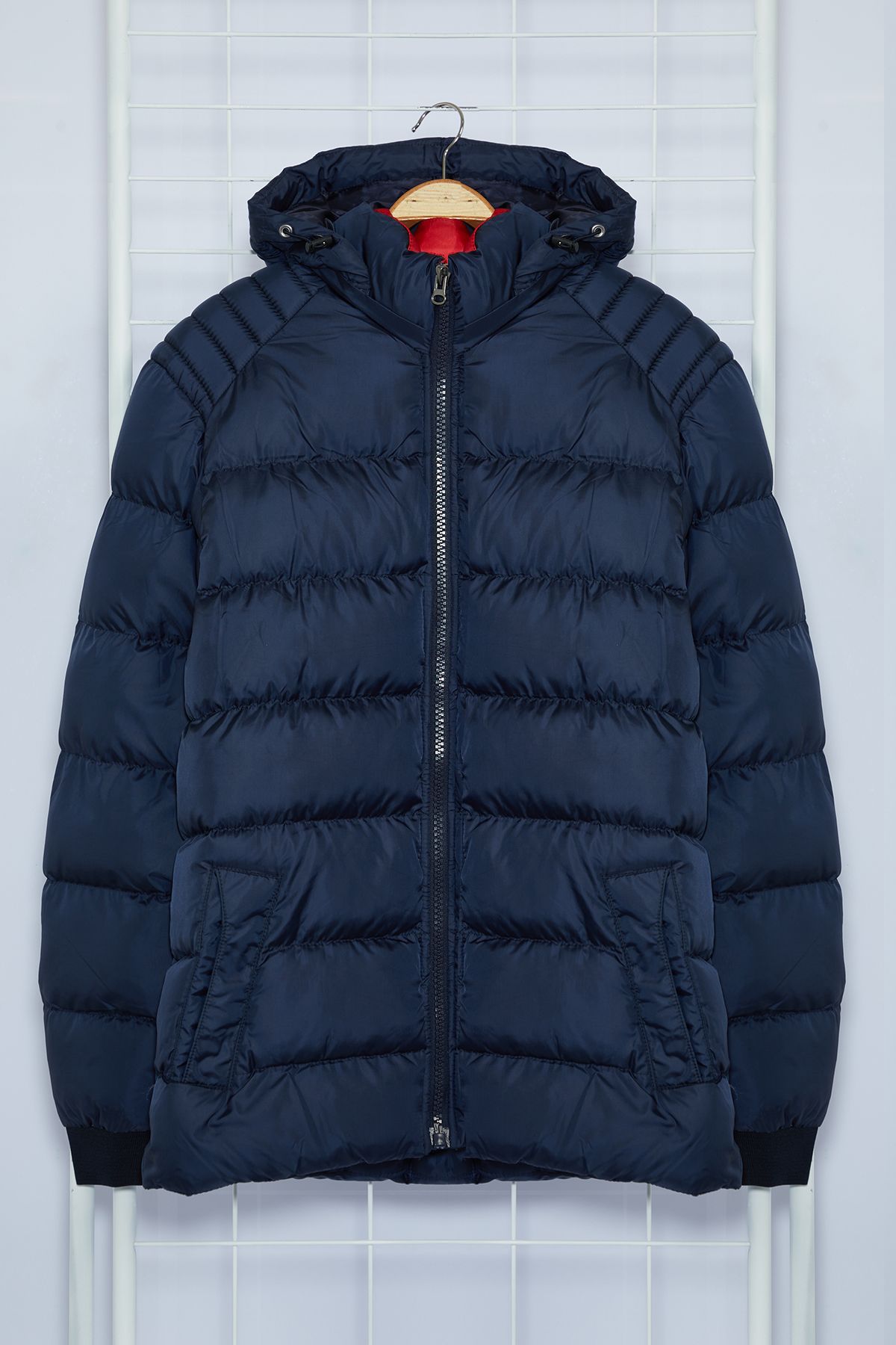 trendyol-man-mens-dark-blue-unifarben-regular