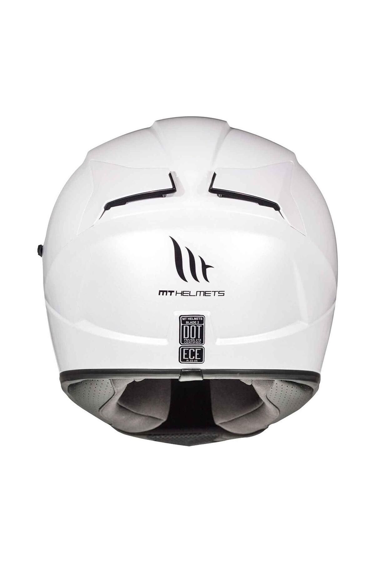 MT Blade 2 Sv Solid A0 Gloss Full Face Motosiklet Kaskı