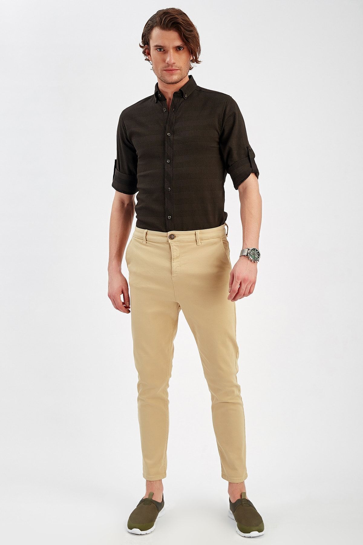 Haki Chino Pantolon | ME19S630001