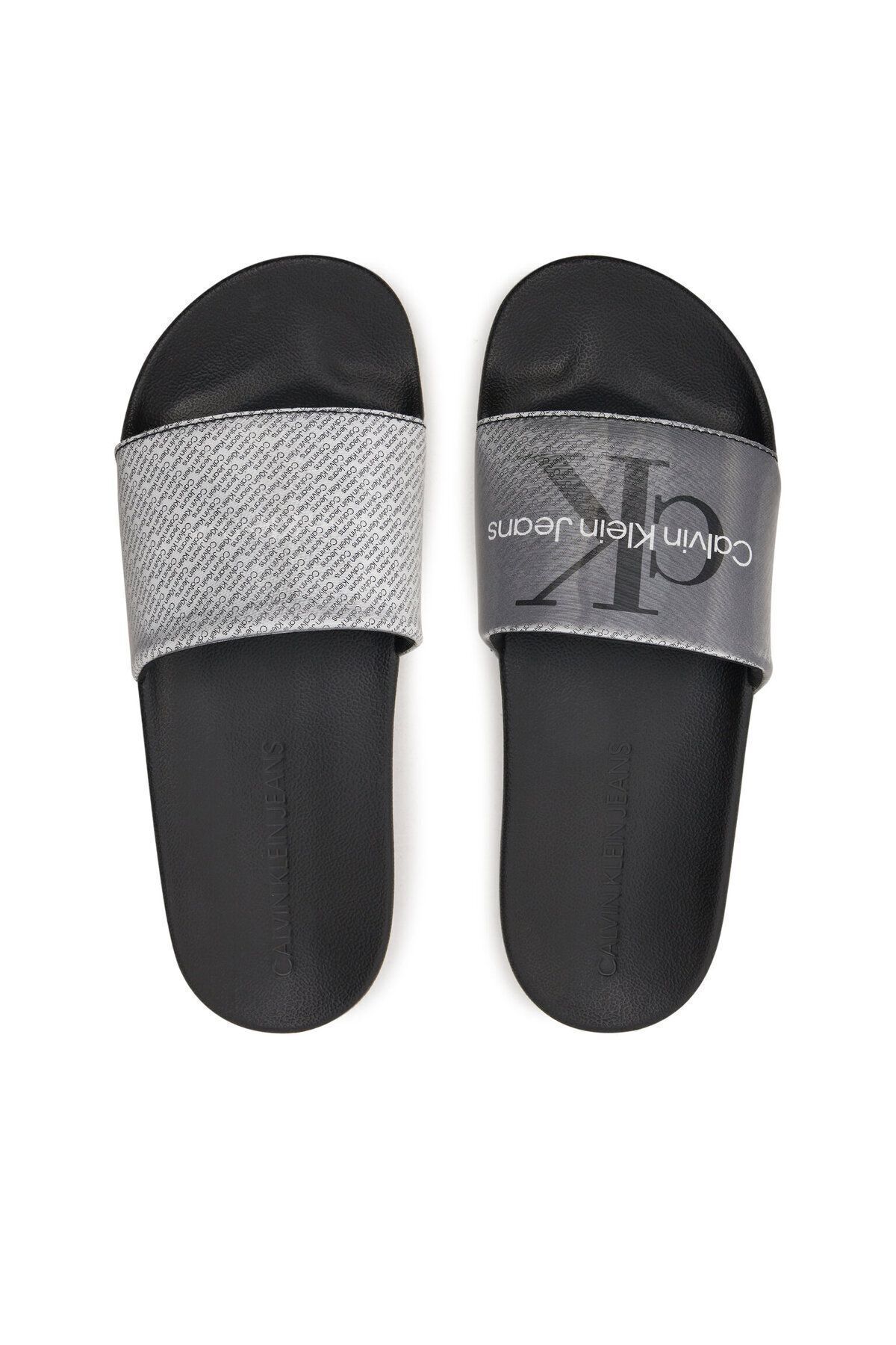 دمپایی مشکی مردانه ورود برند آقایان با راحت سیاه YM0YM00953 0GN Calvin Klein