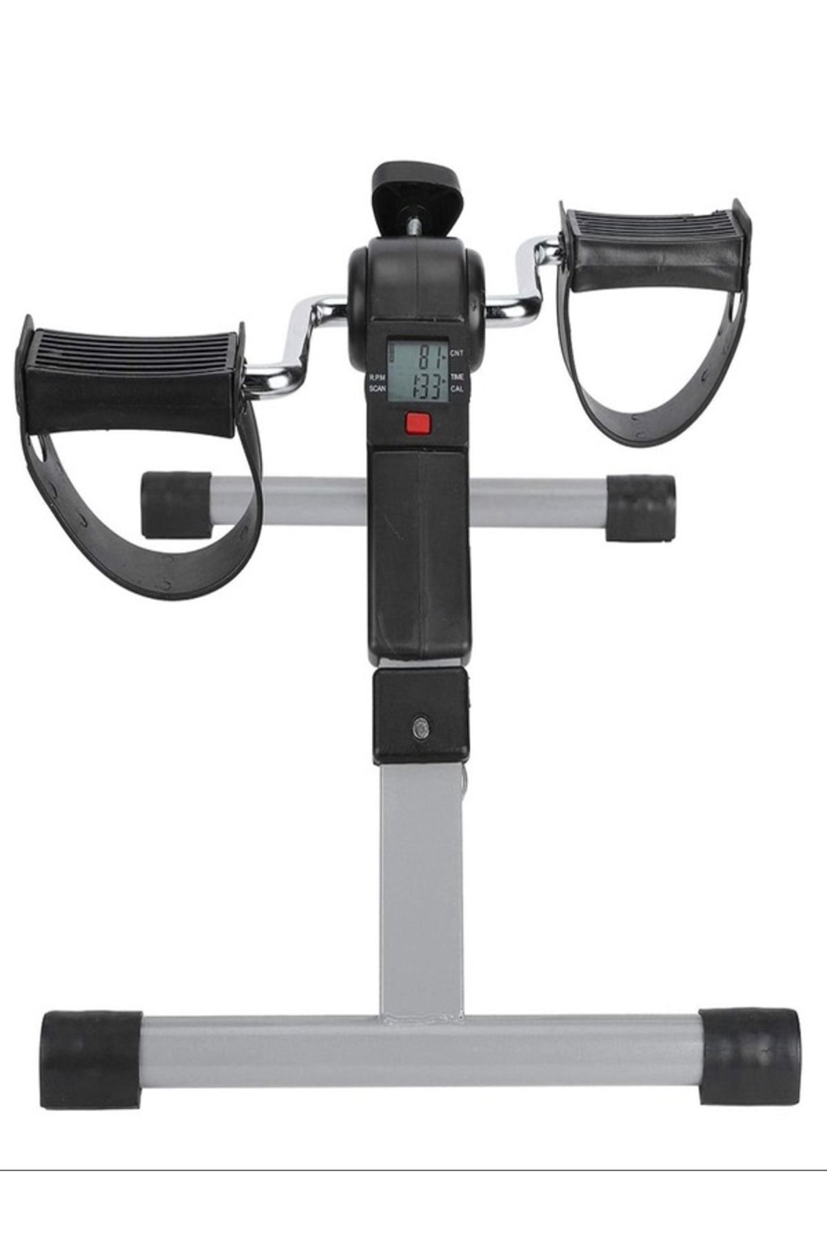 Leyaton Portatif El Ve Ayak Egzersiz Bisikleti,Koşu Bisikleti, Taşınabilir Fitness Bisikleti (SİYAH)