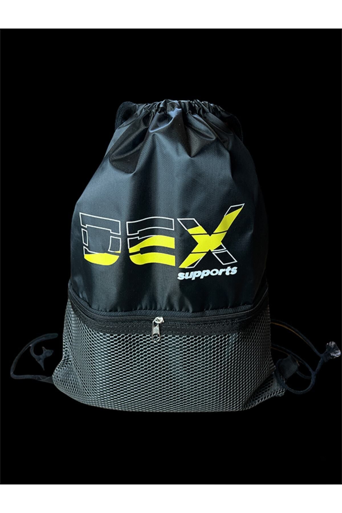 دستکش وزنه برداری مشکی مچ دست سریال Elite Art Bandaji کیسه ورزشی Sackpack 2 Dex Supports