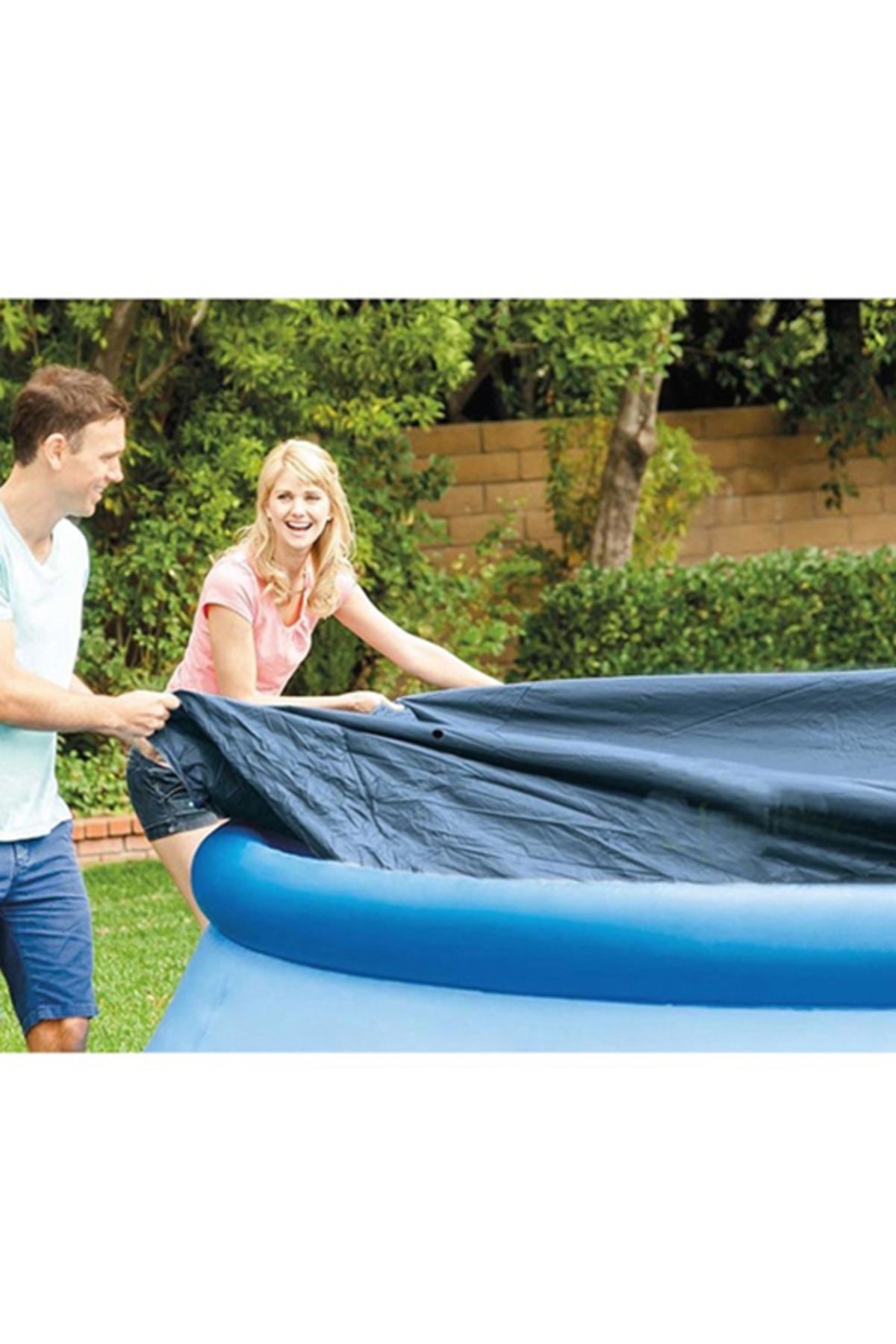 Intex-Intex 28022 - 366cm Wide Pool Cover 3