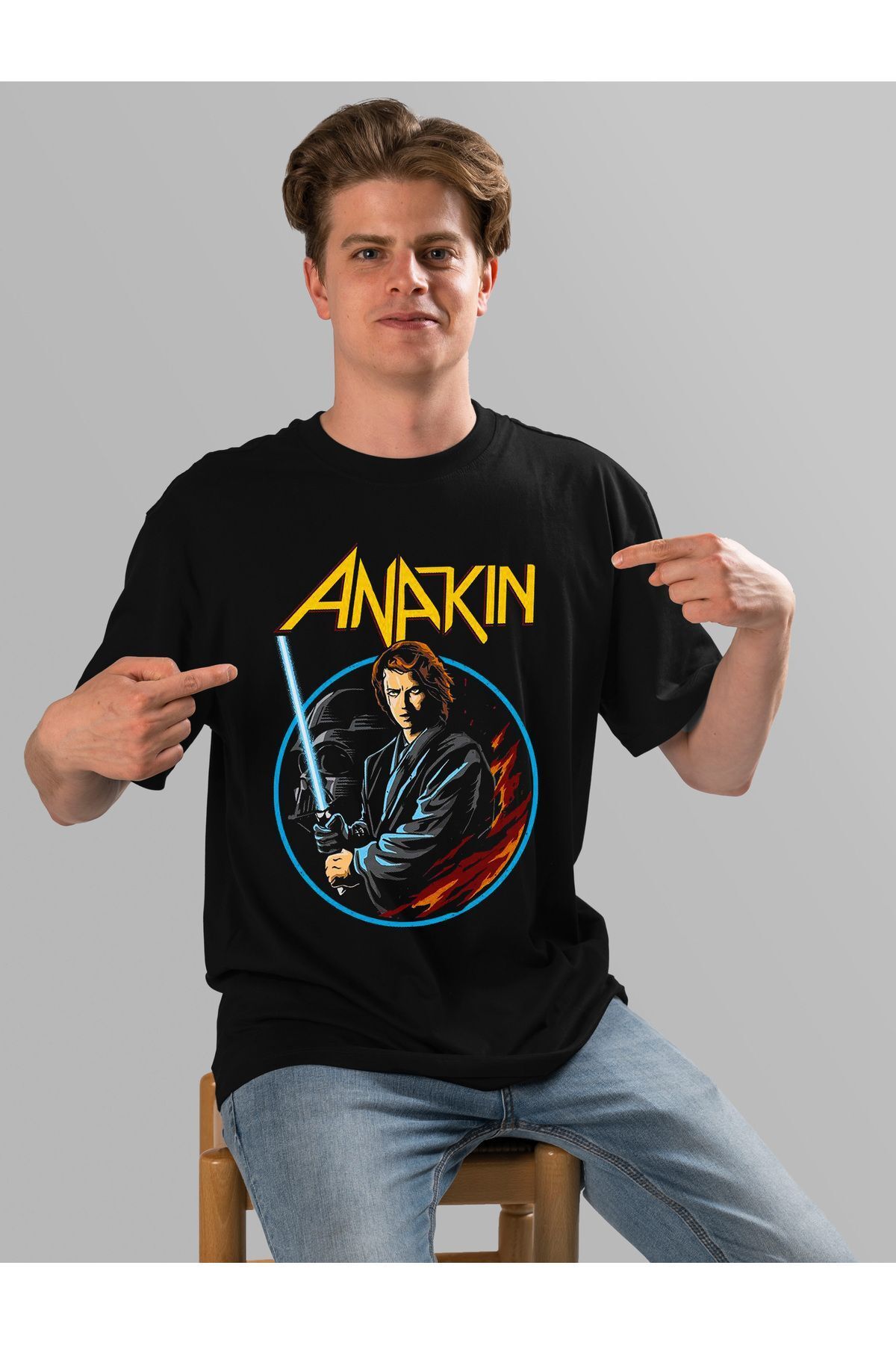 BUTSHIRT-'ANAKIN - SKYWALKER' Themed Oversize T-Shirt 2