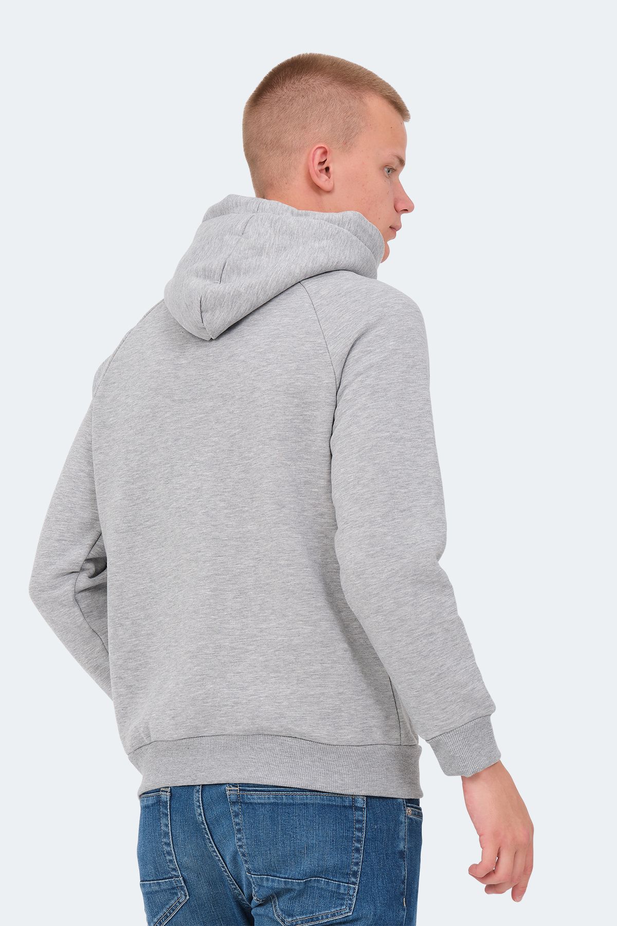 سویشرت مردانه KNIFE I خاکستری Slazenger
