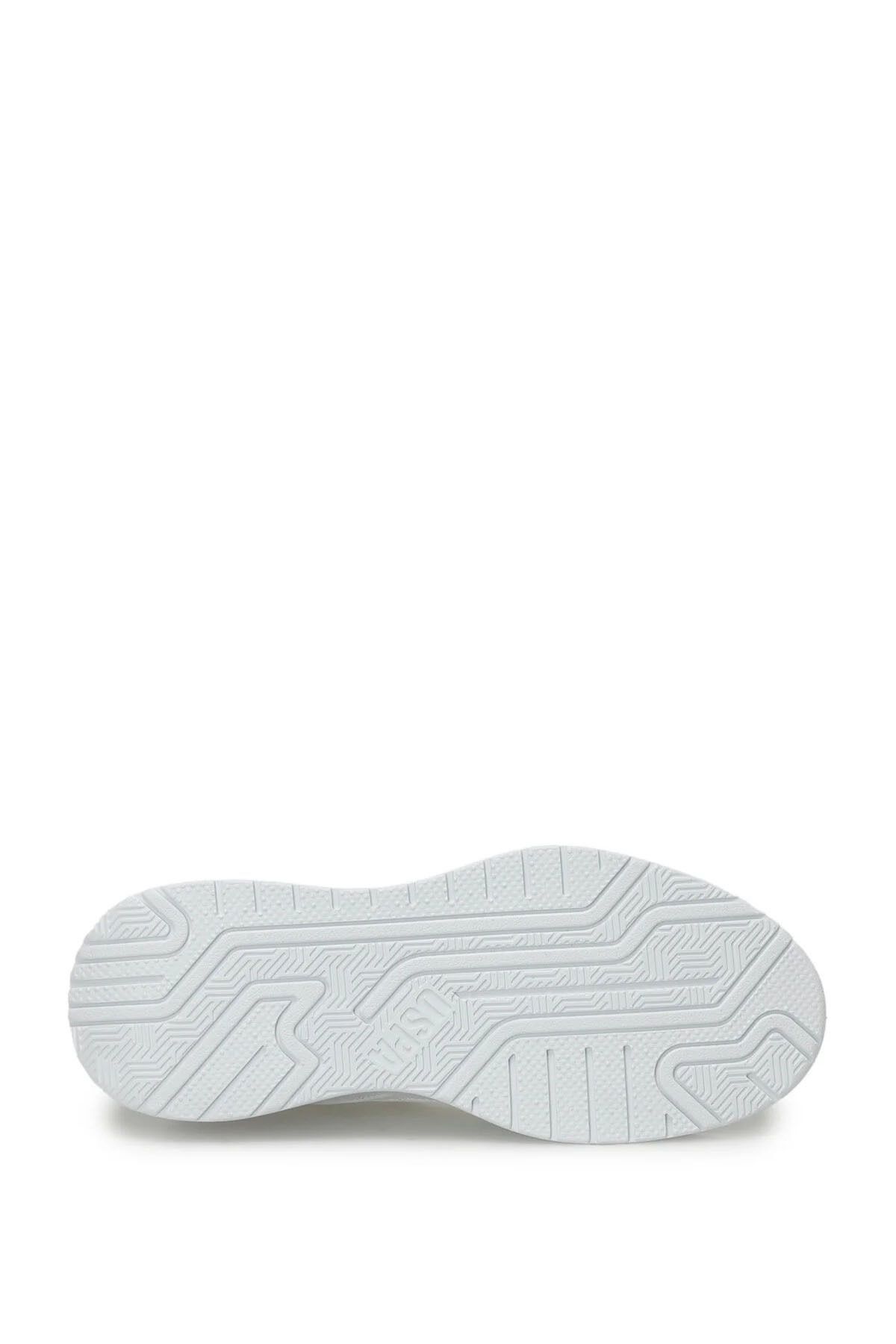 U.S. Polo Assn. یو اس پولو اسنیکر زنانه Martha 4Fx سفید - نیروی دریایی اورجینال - تصویر 5