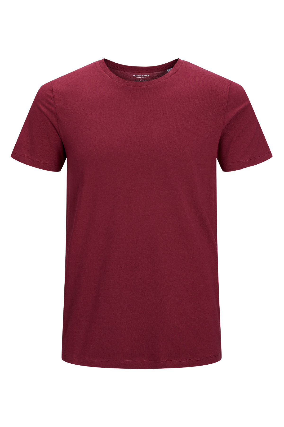تی شرت جک اند جونز مردانه 100% پنبه بورگاندی بیسیک راه راه     بیسیک کژوال/روزمره | Jack & Jones 12156101 BD - تصویر 7