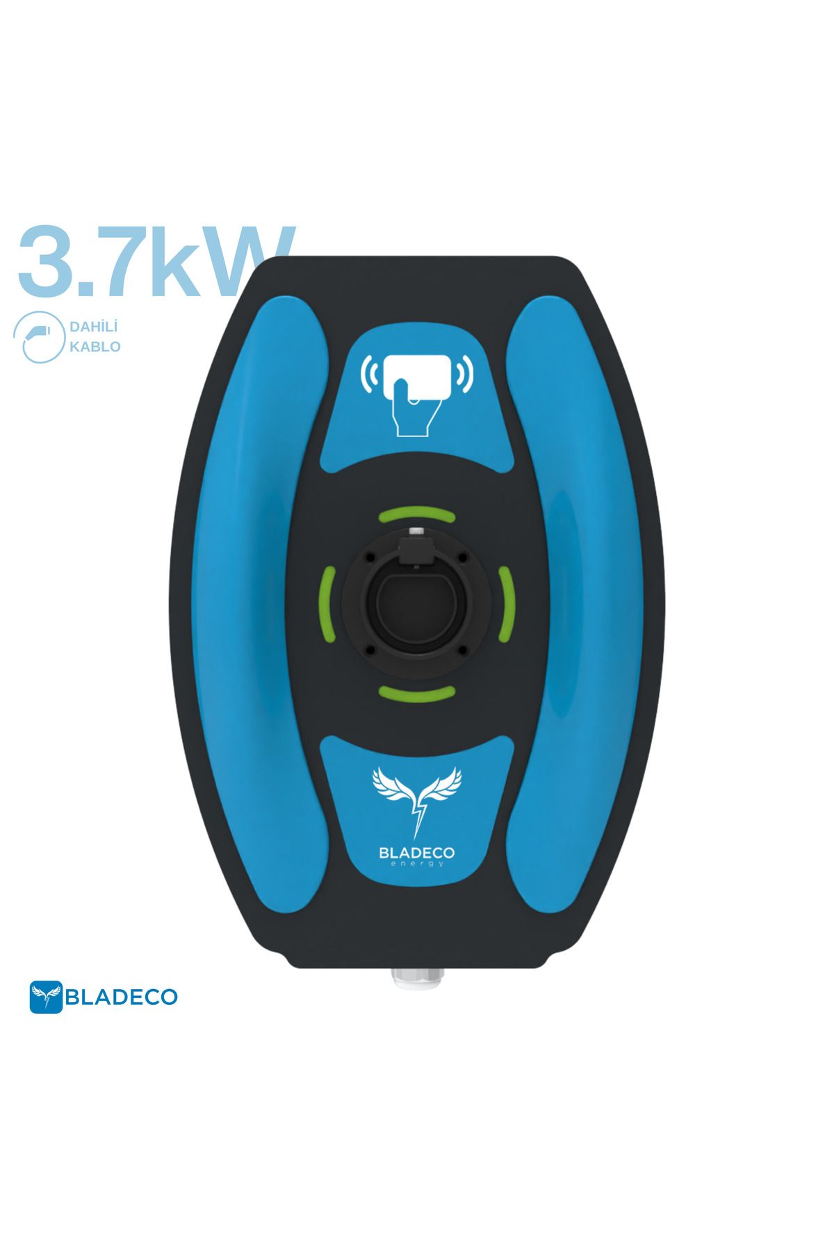 Bladeco Wallbox Şarj Istasyonu 3.7kw 5 Yıl Garantili