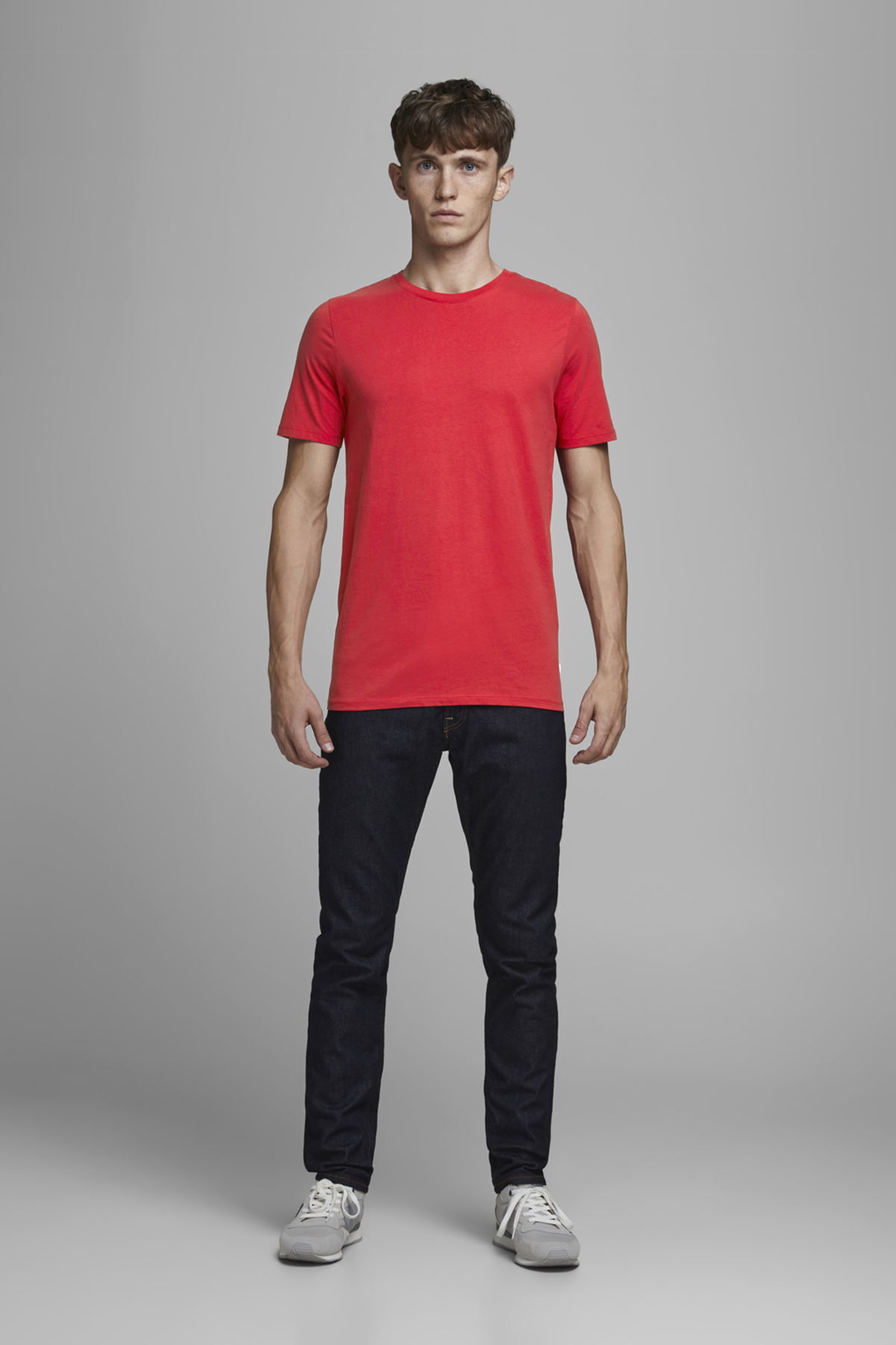 تیشرت مردانه راسته آستین کوتاه | جک اند جونز Jack & Jones 12156101 - تصویر 5