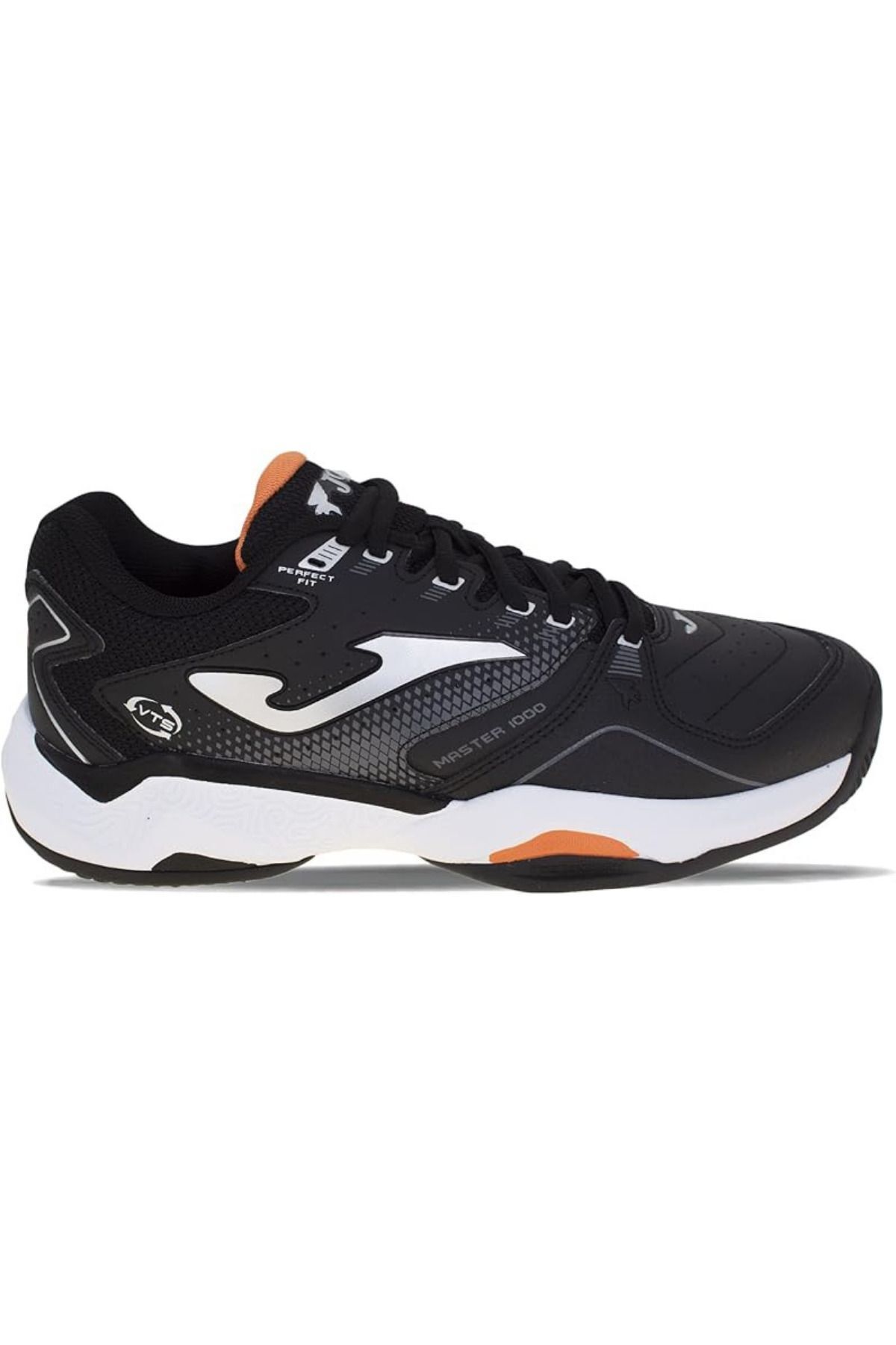 Joma T.master Erkek Siyah Turuncu Tenis Ayakkabısı T.master 1000 2301