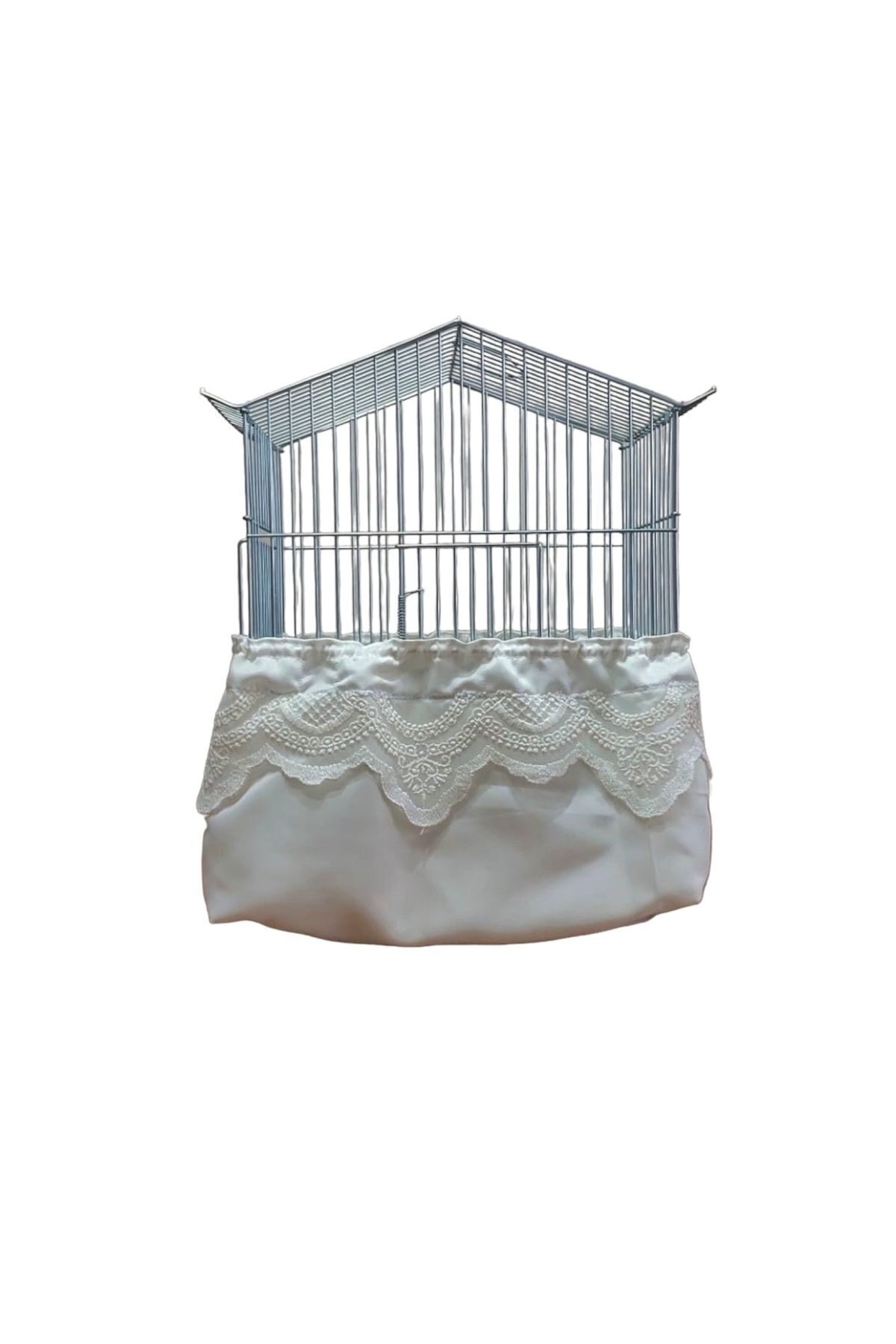 bayraktarpet-Budgie Satin Cage Tulle - M Medium Size (1 Piece) 4