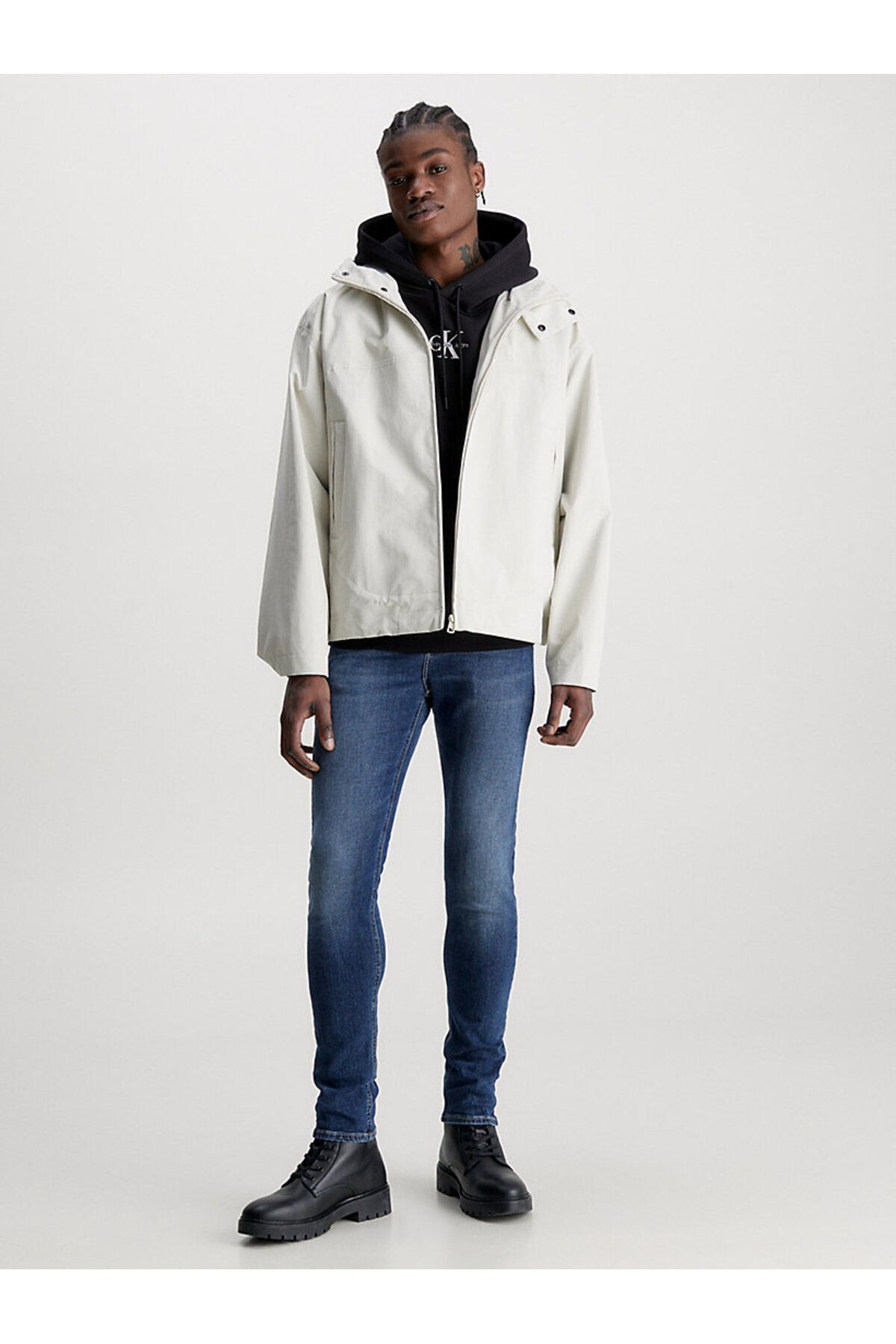شلوار آبی مردانه اسکینی اورجینال Calvin Klein