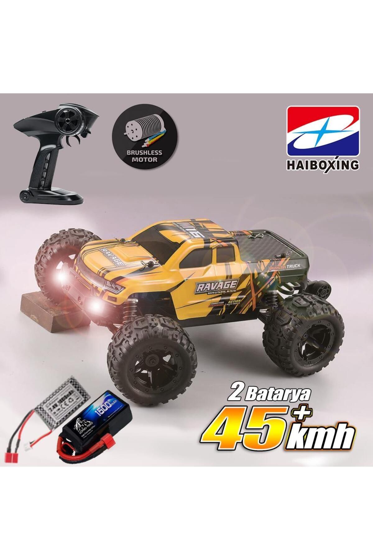 HAIBOXING Rc 1/16 Ravage 45 Kumandalı Rc Model Araba Rtr 4wd