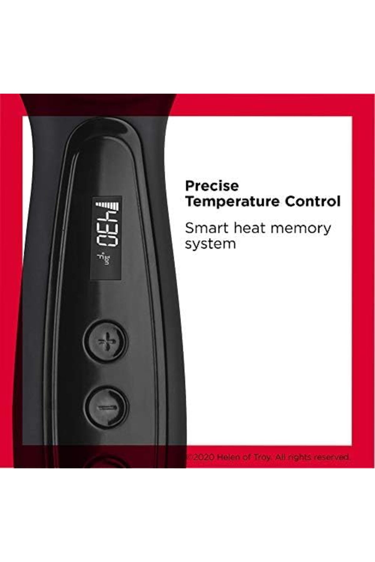 Revlon-One Step Heated Brush Ionic technology, 10 LCD settings, High heat up to 210 (C) - RVST2168 3