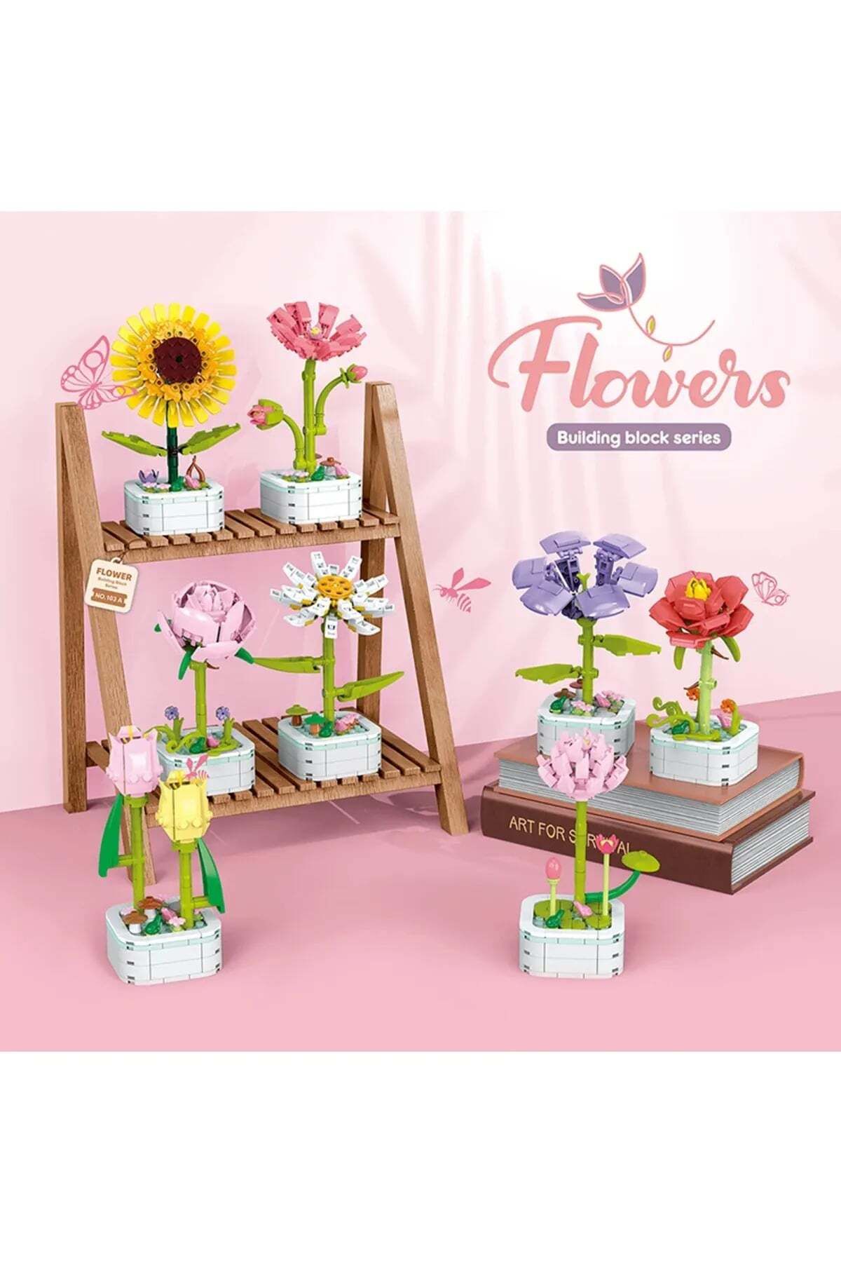 MEGA-Bauhinia Flower Making Set in Pot 6
