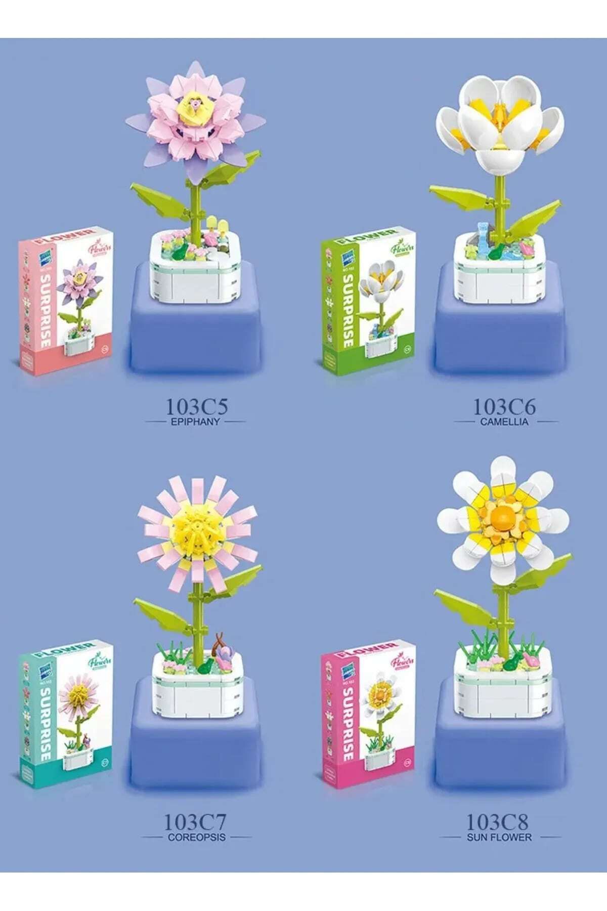MEGA-Bauhinia Flower Making Set in Pot 5