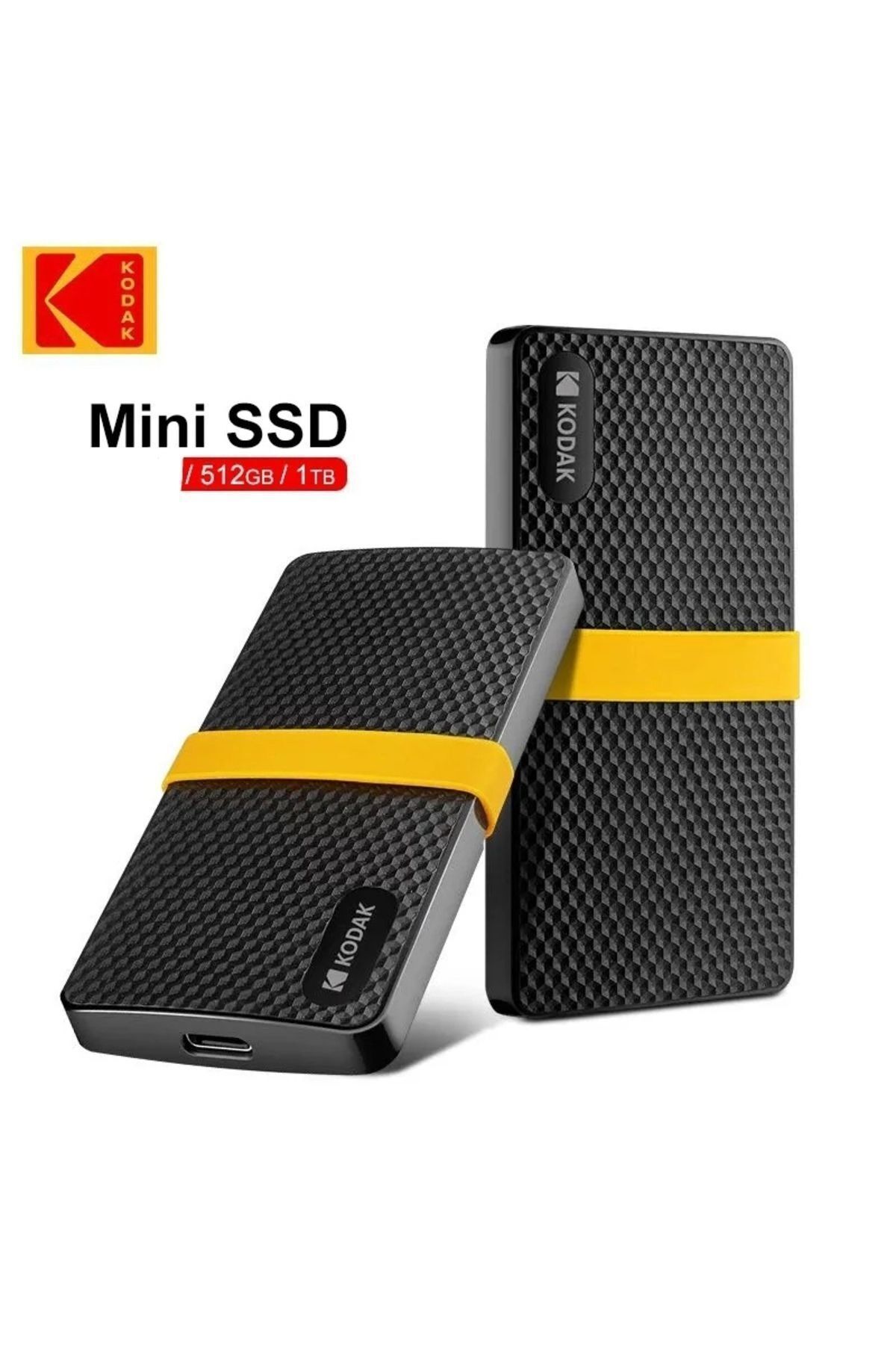 Kodak-X200 Portable Ssd Disk 512Gb. Super Fast New Generation Latest Technology 7
