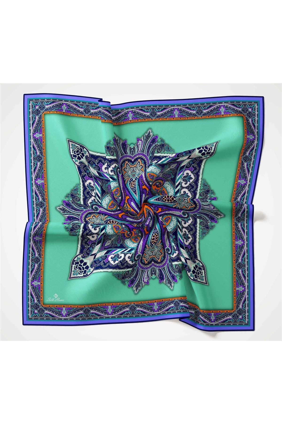 Rubai Pattern Soft Cotton Scarf