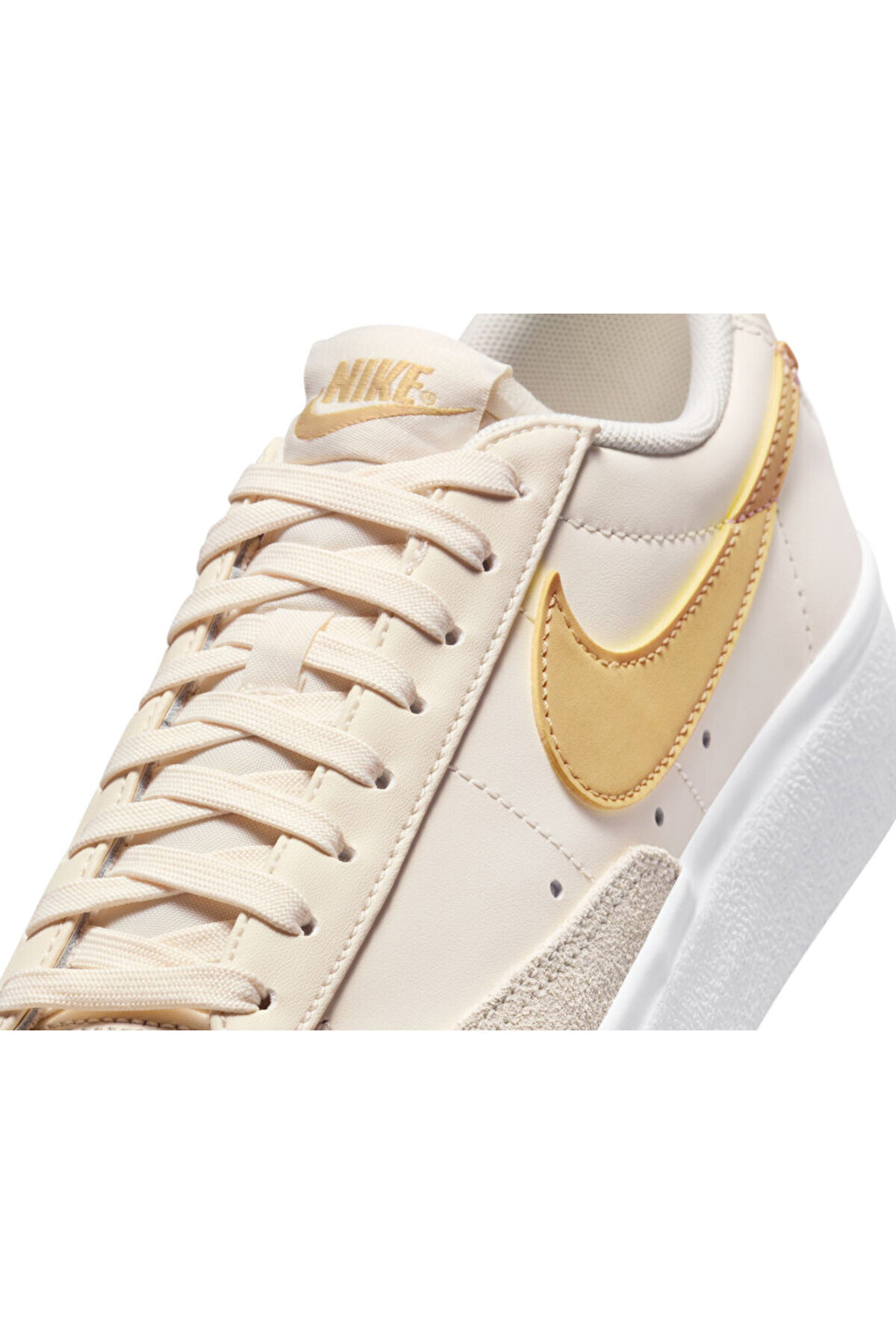 کفش Nike نایکی روزمره زنانه DJ0292-113 W Blazer Low Platform اورجینال - تصویر 7