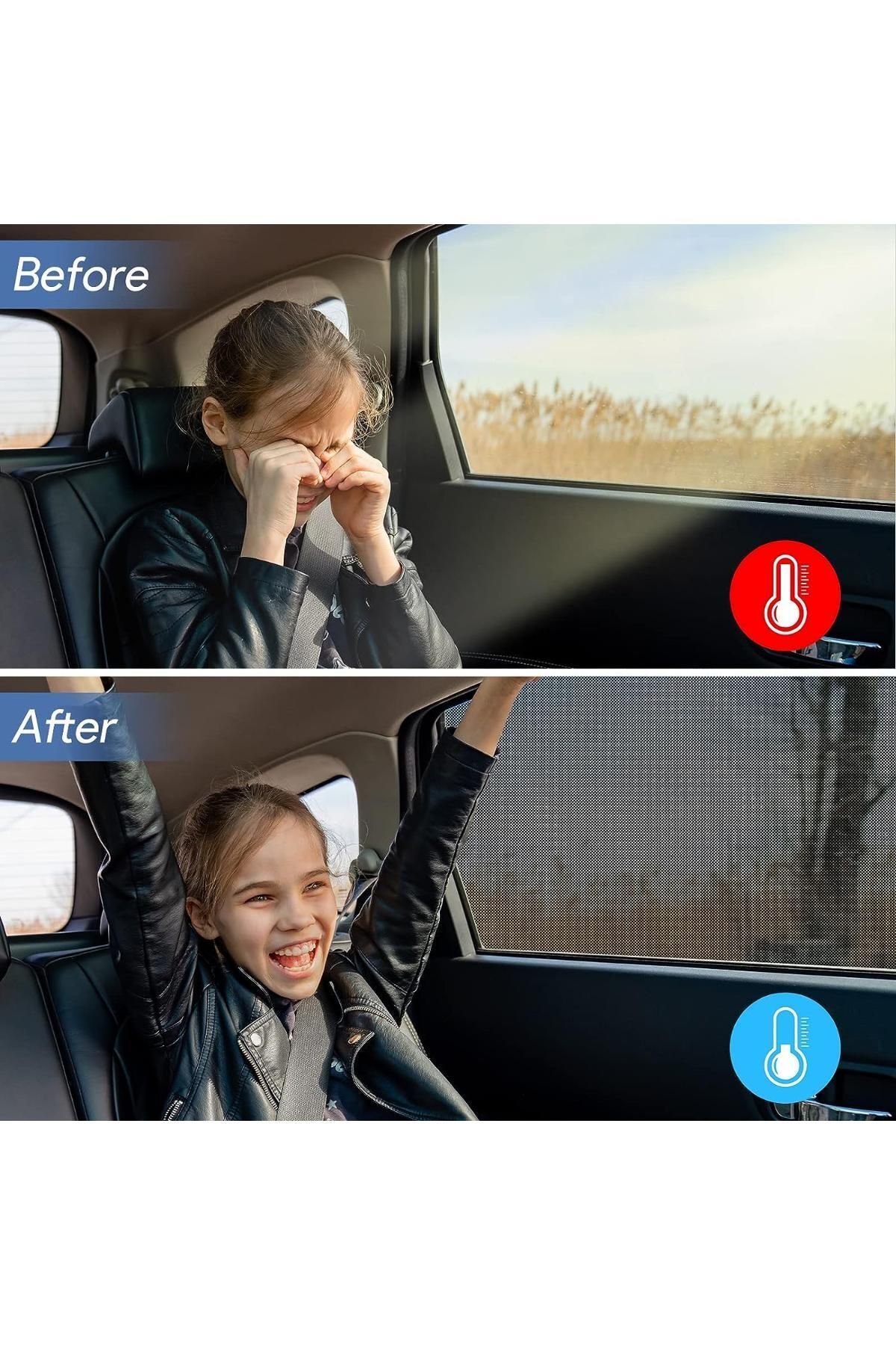 Ankaflex Araba Araç Oto Yan Cam Güneşlik Örtü Perde Kılıf Güneşliği Araba Anne Bebek Emzirme Perdesi 1 Adet fotoğrafı 7 (önizleme)