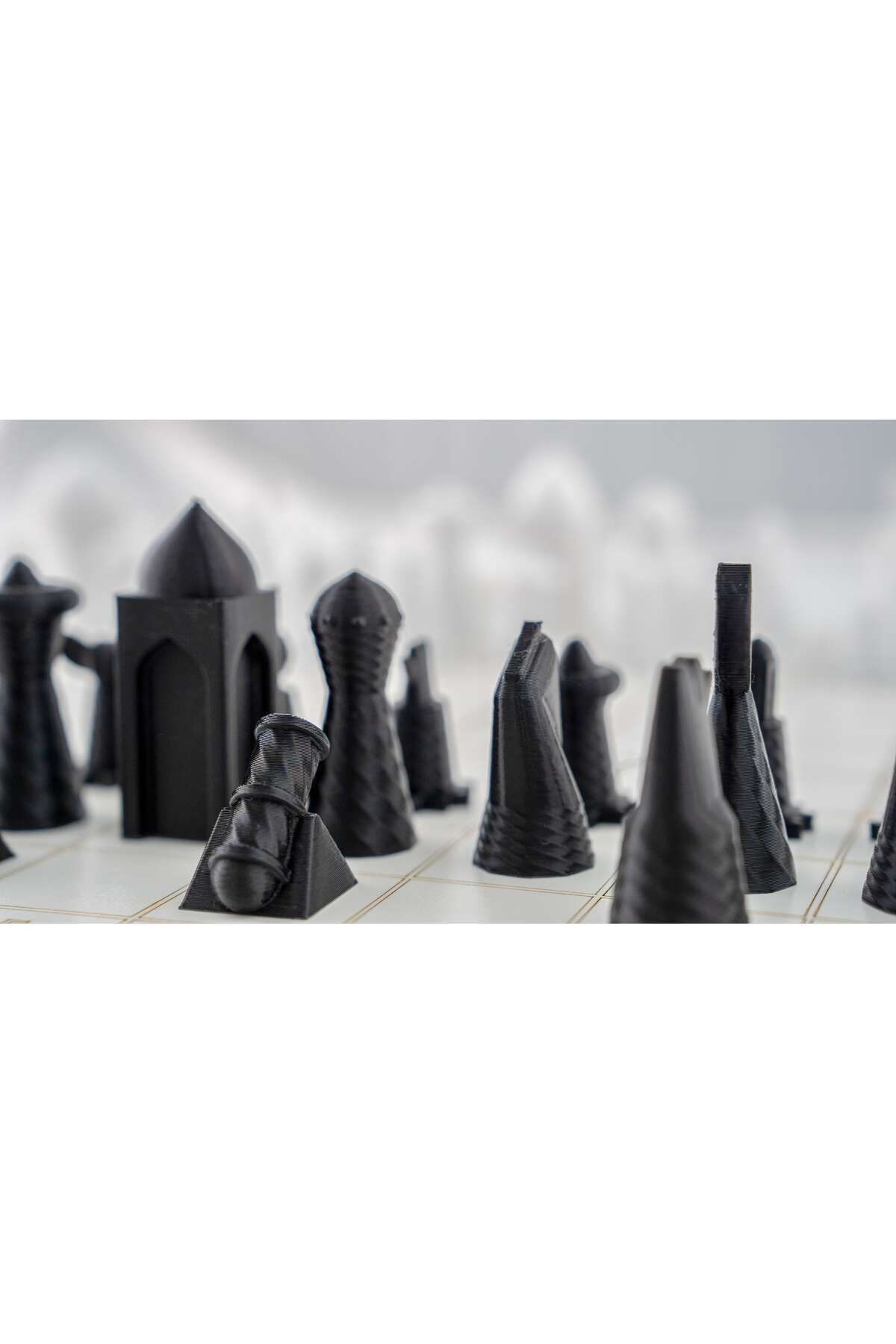 Layer-Large Size Timurlenk Chess Set - Osman Chesser 7