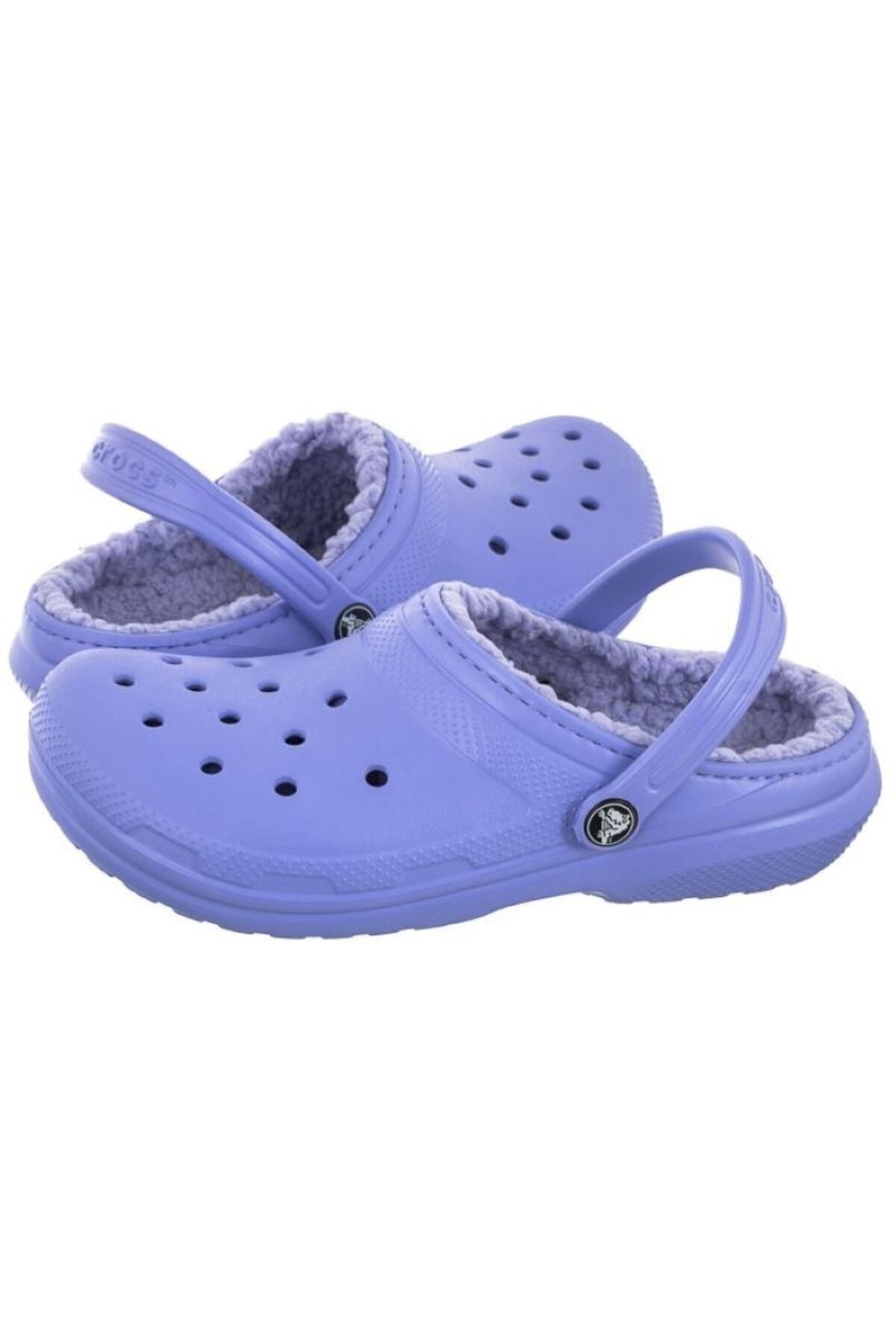 دمپایی آبی سرمه ای کودکانه خط دار کلاسیک 207010-5py Crocs