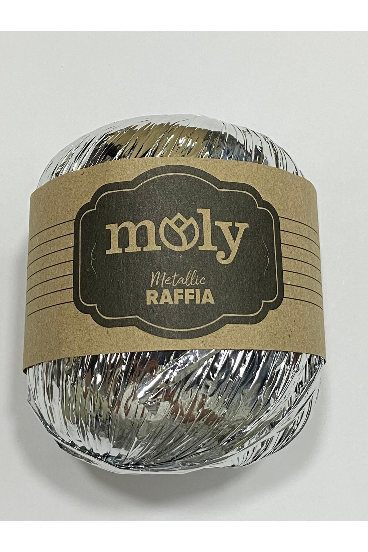 Moly-Metallic Rafia Thread Set - 4 Pieces (4x50gr) Thread/Bag Thread/Metallic Thread 2