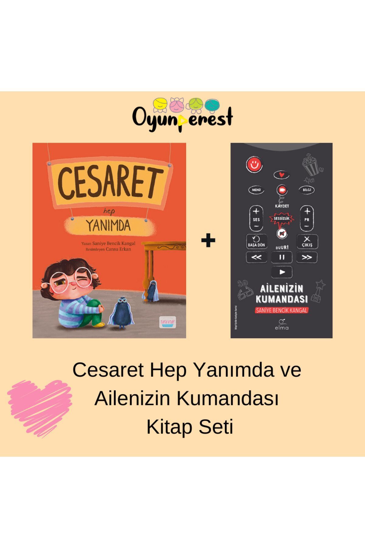 ELMA Yayınevi Akademisyen Anne Cesaret Hep Yanımda ve Ailenizin Kumandası
