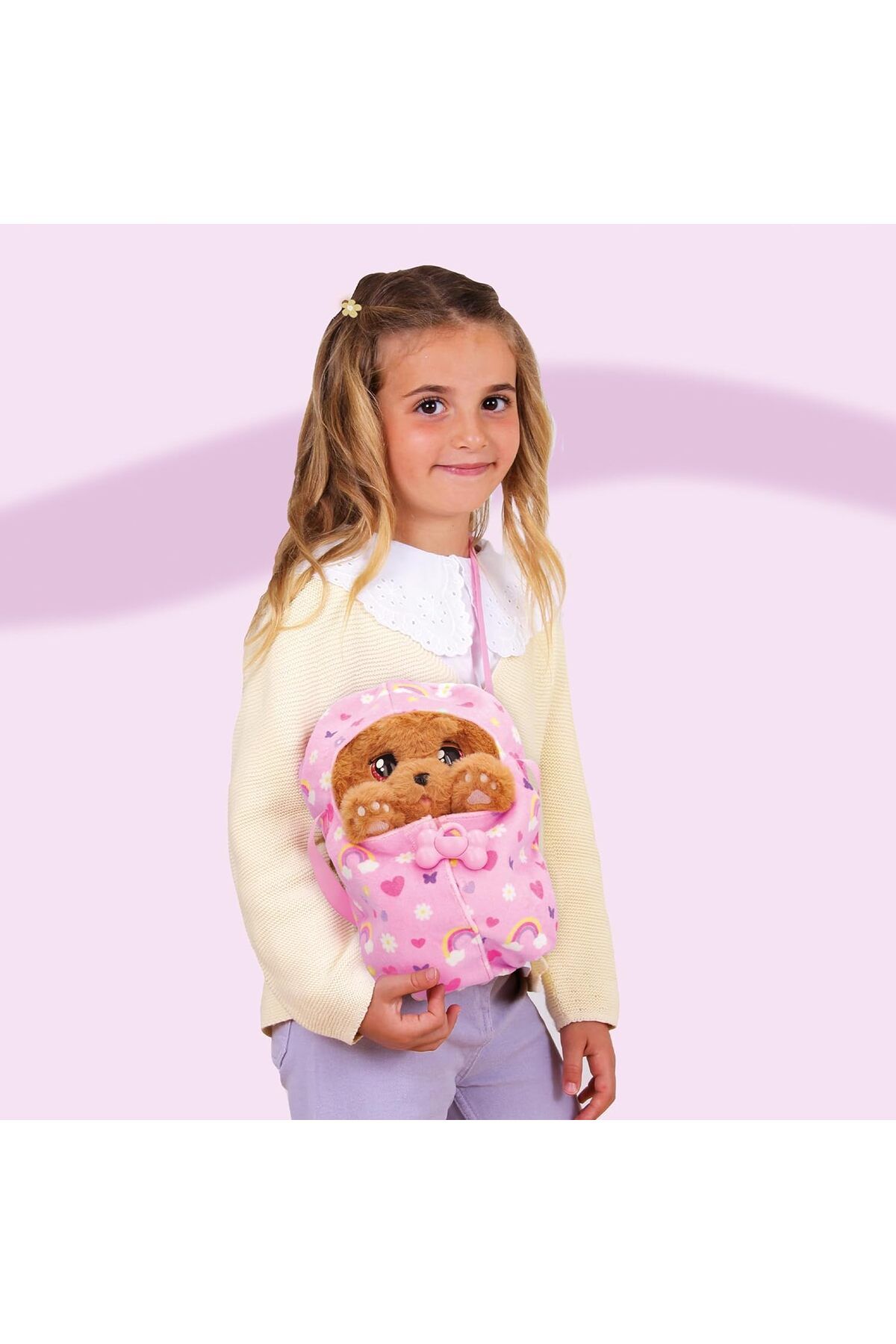 Baby Paws-Sleeping Puppies - Cocker an Interactive Plush Puppy which Makes Sounds 6