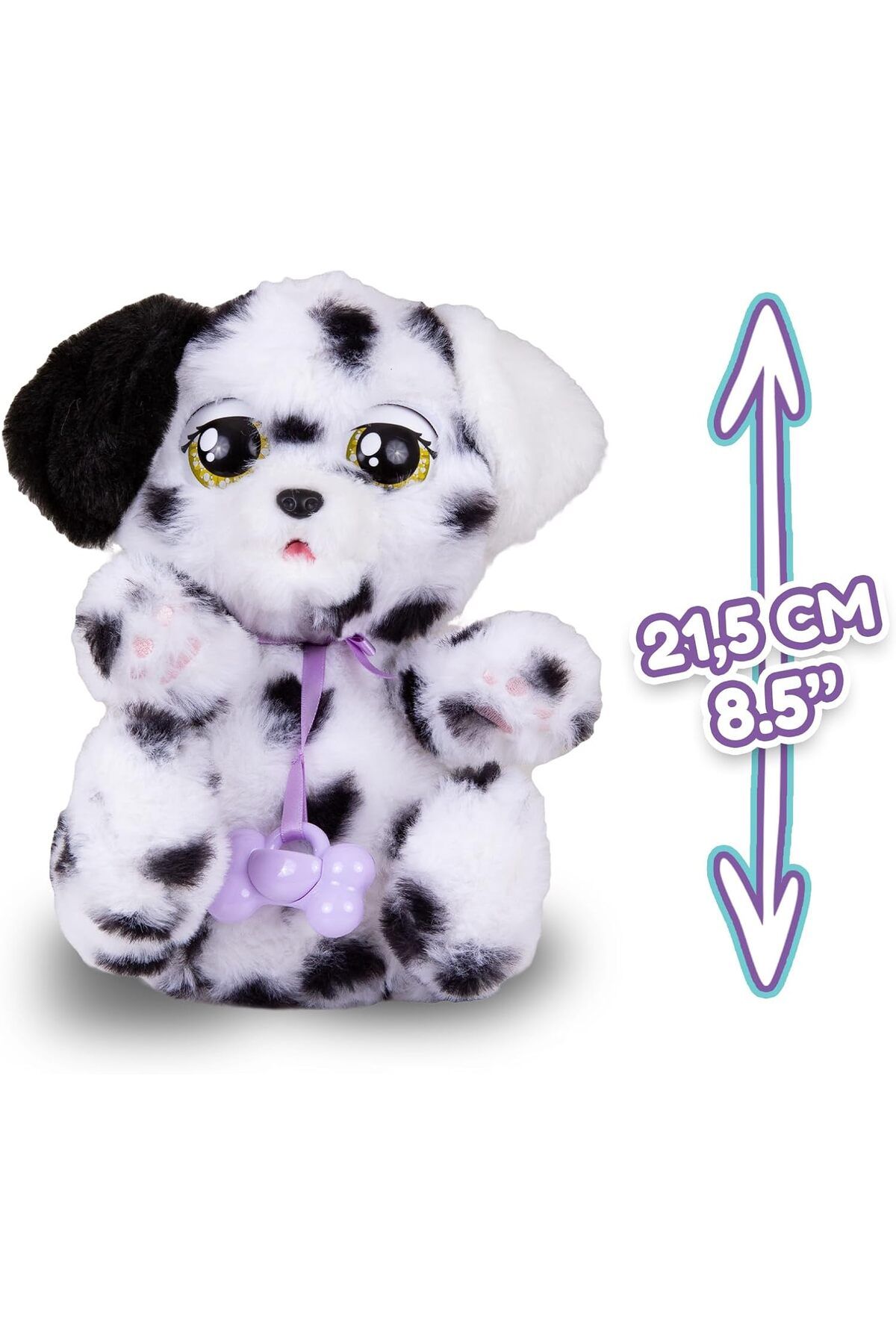Baby Paws-Sleeping Puppies - Dalmatian an Interactive Plush Puppy which Makes Sounds 2