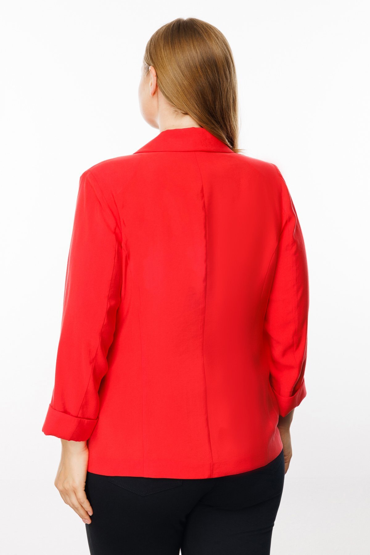 Ekol-Single Button Double Sleeve Jacket 5