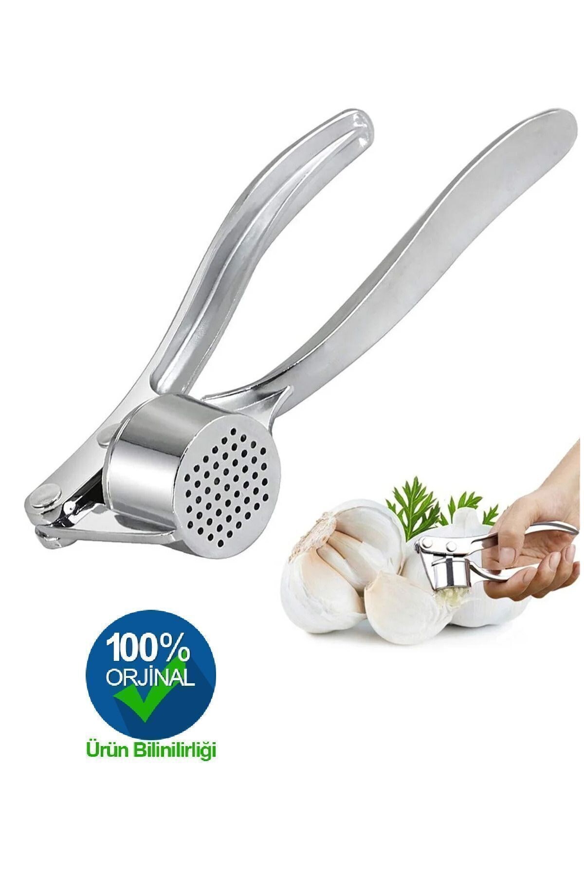 pekial Paslanmaz Sarımsak Ezici Pratik Sarımsak Ezici Ev Gereci