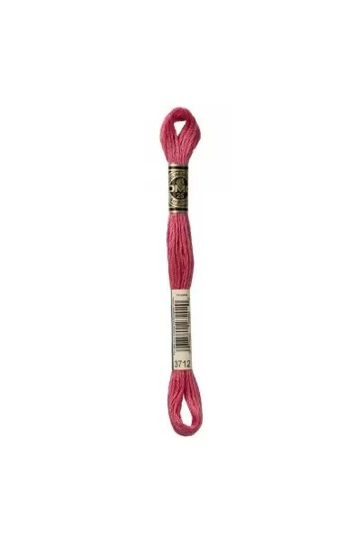 Dmc-Muline Hand Embroidery Threads 8 m Color No 3712 1