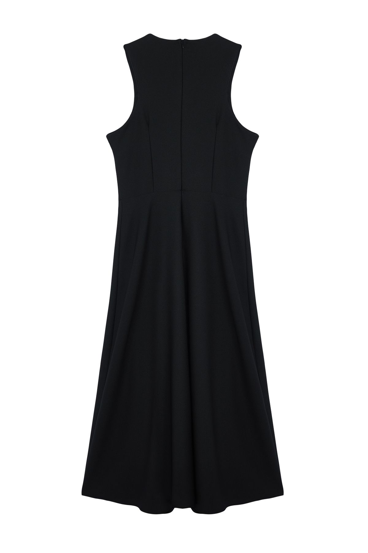 Trendyol Collection-Schwarzes A-Cut-Kleid mit Stein-Accessoires - TPRSS24EL00178 7