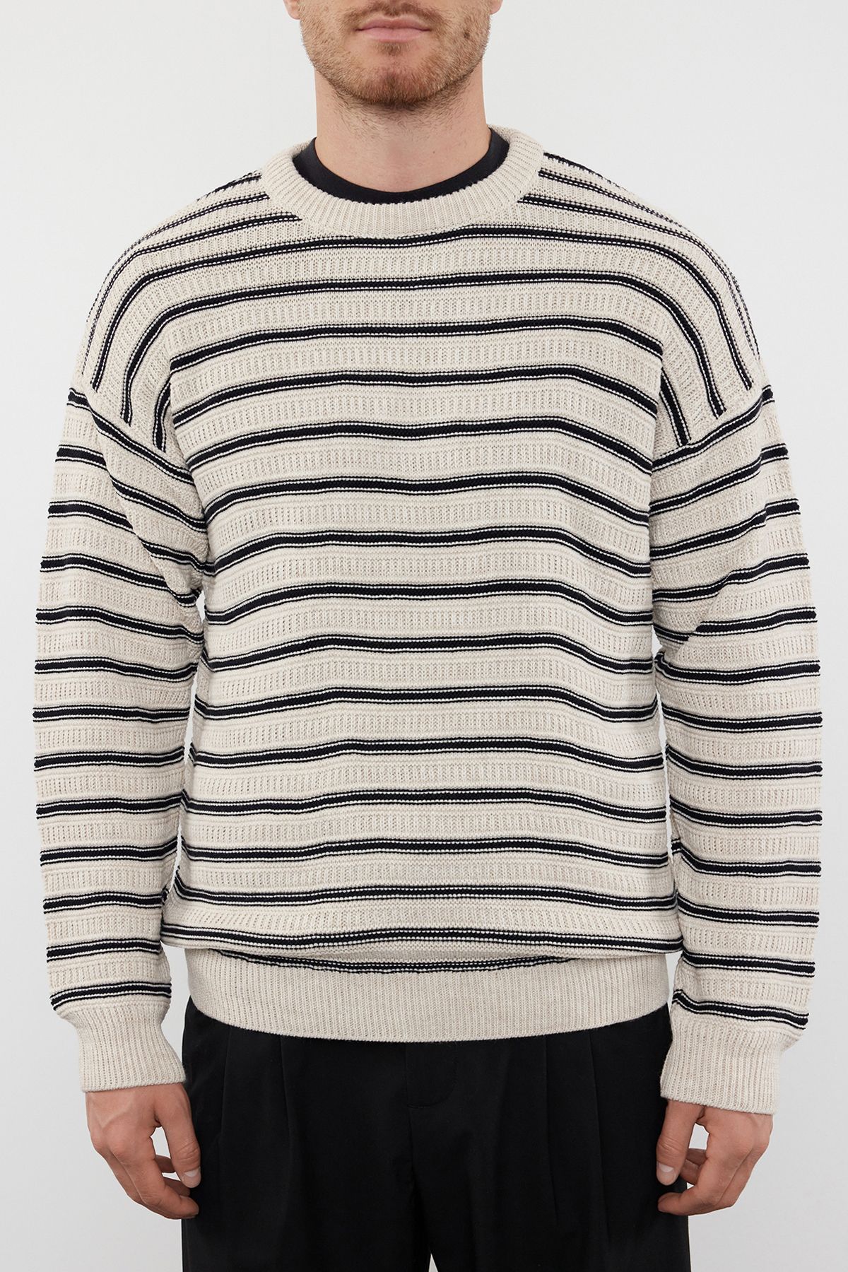 trendyol-man-mens-gestreift-long-oversize-swe