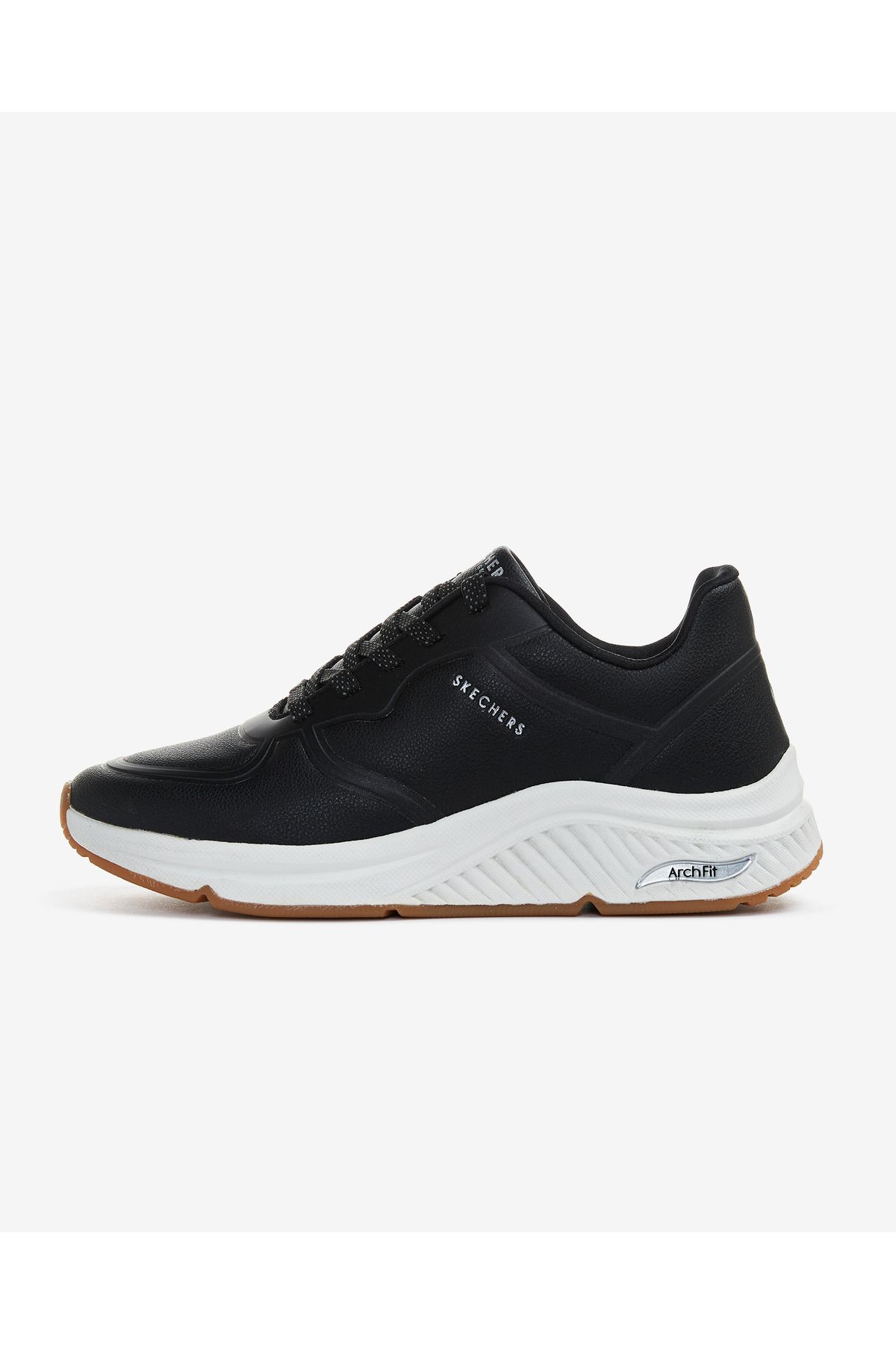 Skechers Arch Fit S - Miles - Женские черные кроссовки Mile Makers 155570 Blk 155570 BLK