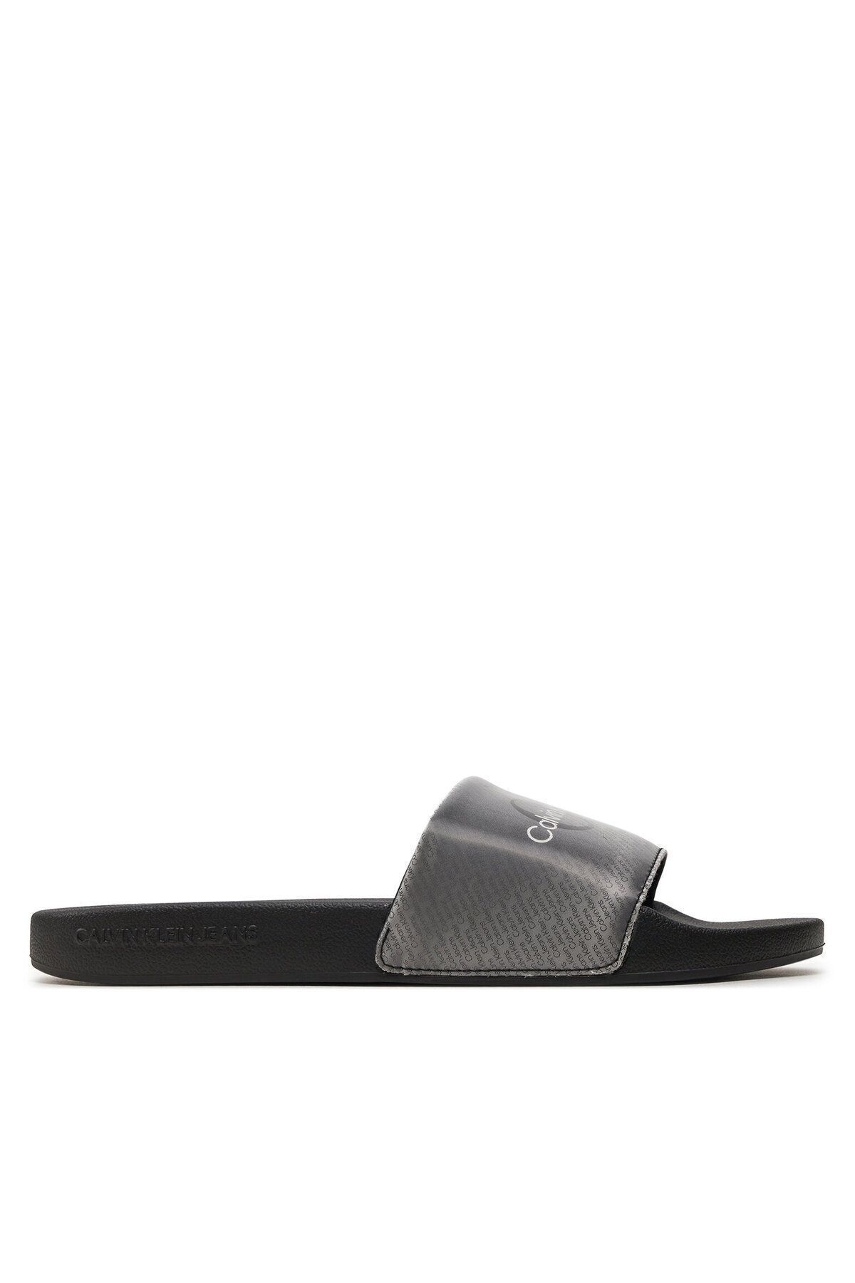 دمپایی مشکی مردانه ورود برند آقایان با راحت سیاه YM0YM00953 0GN Calvin Klein