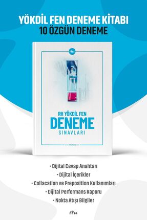 RH Pozitif Yayınları 10 Adet Yökdil Fen Denemeleri - Açıklamalı Cevap Anahtar...