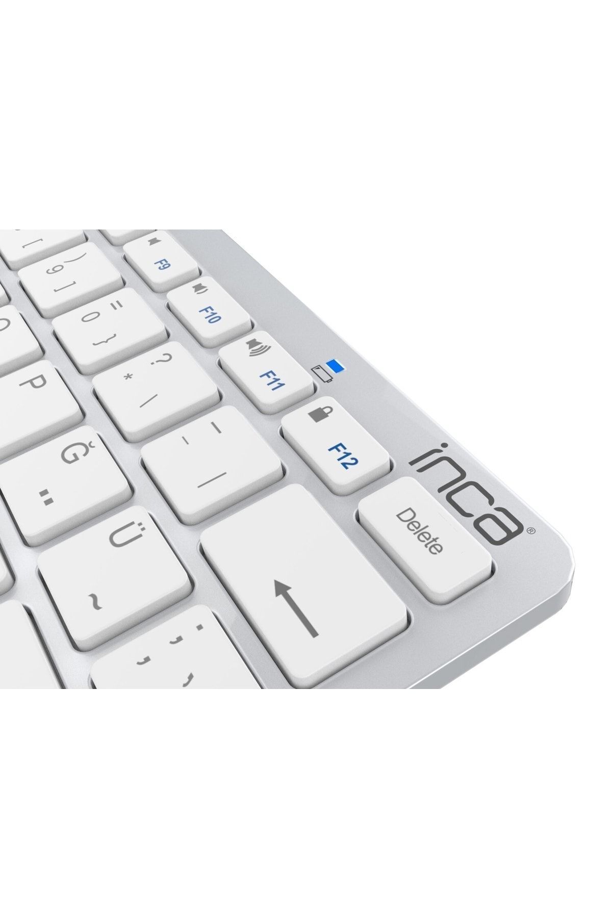 Ibk-569bt Bluetooth 3.0 Smart Silver Keyboard 4