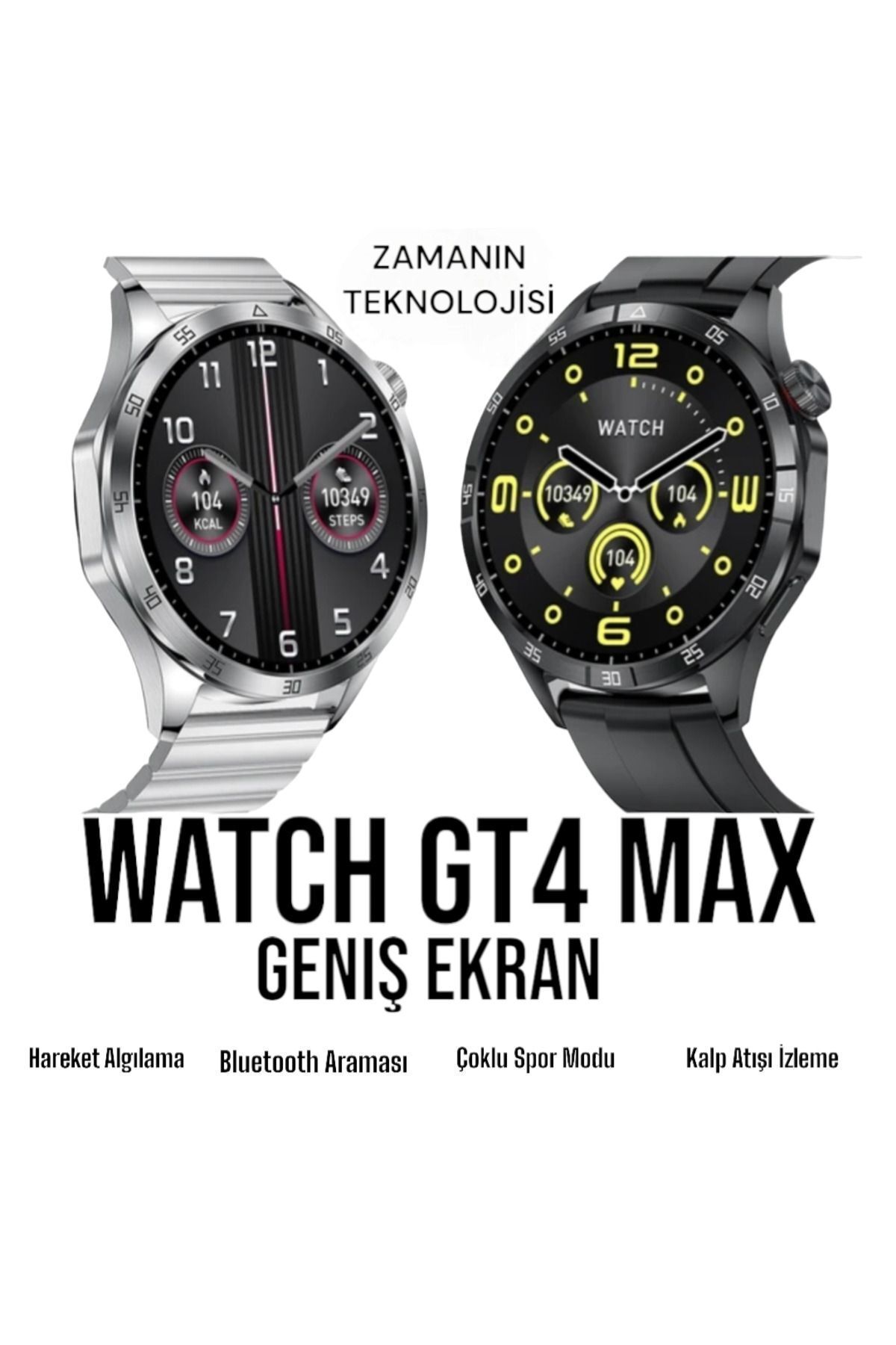 Microwear Watch GT4 Max IOS Android Uyumlu Akıllı Saat Fiyatı ...