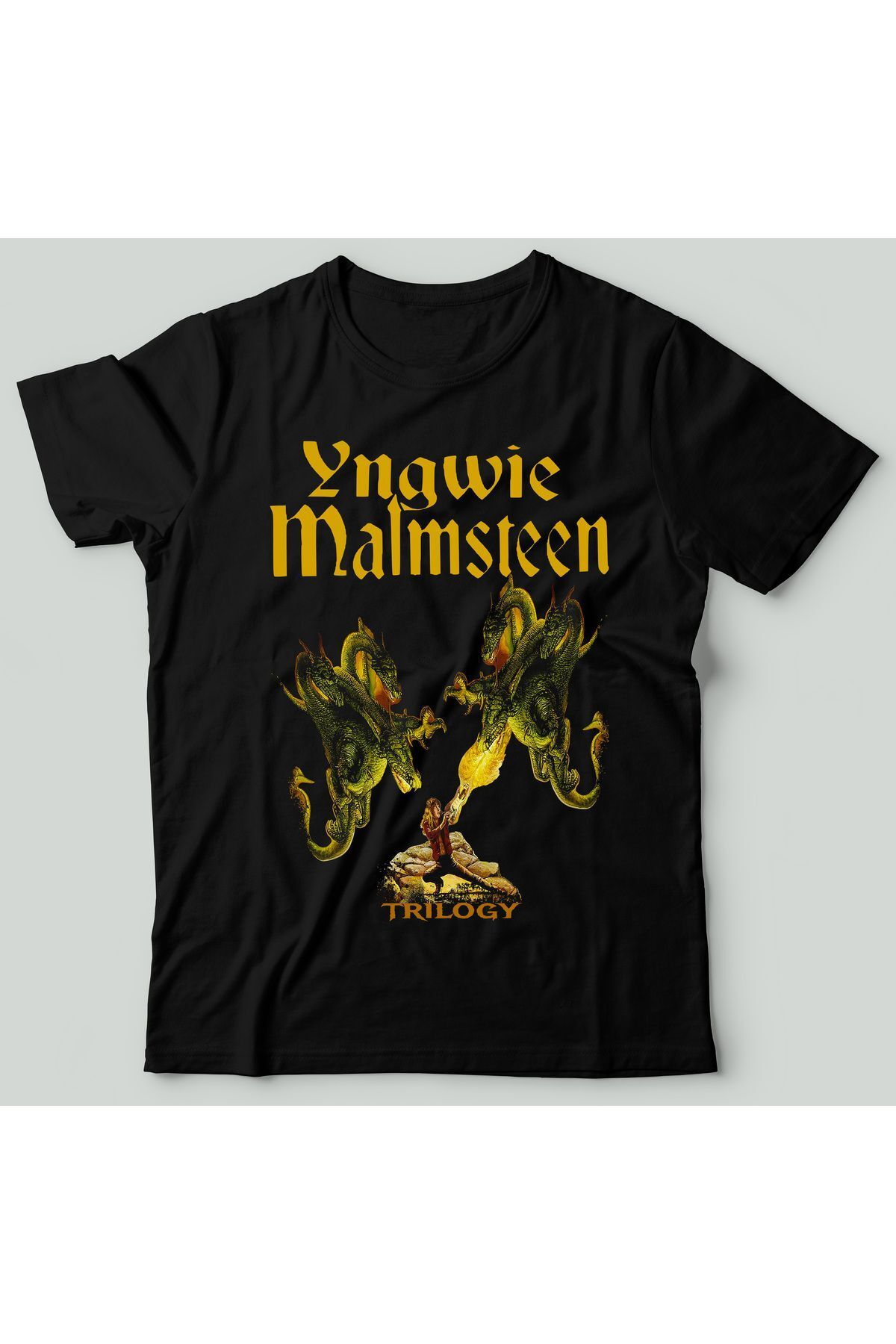 BUTSHIRT-'YNGWIE - MALMSTEEN - TRILOGY' Themed Oversize T-Shirt 1