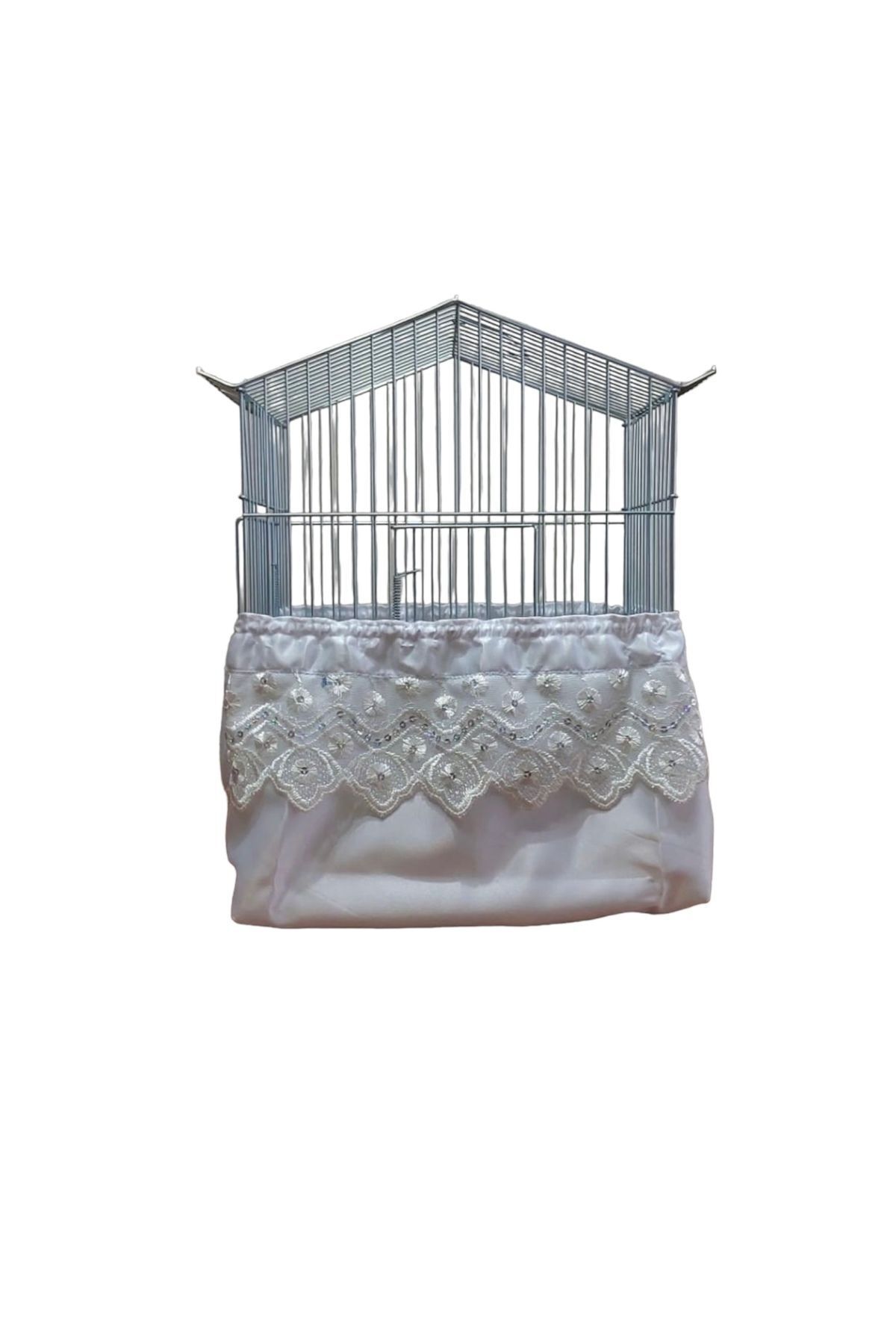bayraktarpet-Budgie Satin Cage Tulle - M Medium Size (1 Piece) 3