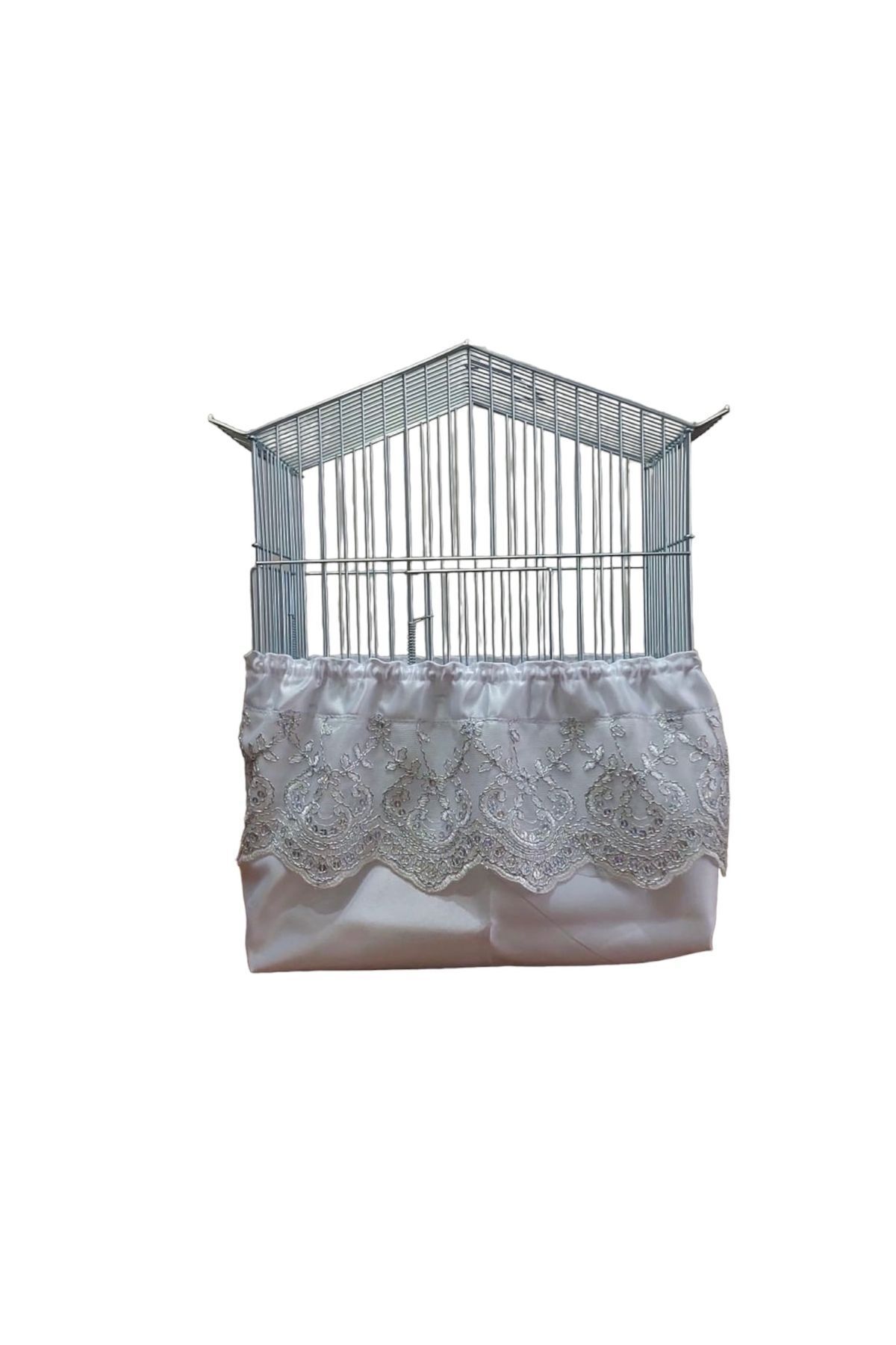 bayraktarpet-Budgie Satin Cage Tulle - M Medium Size (1 Piece) 1