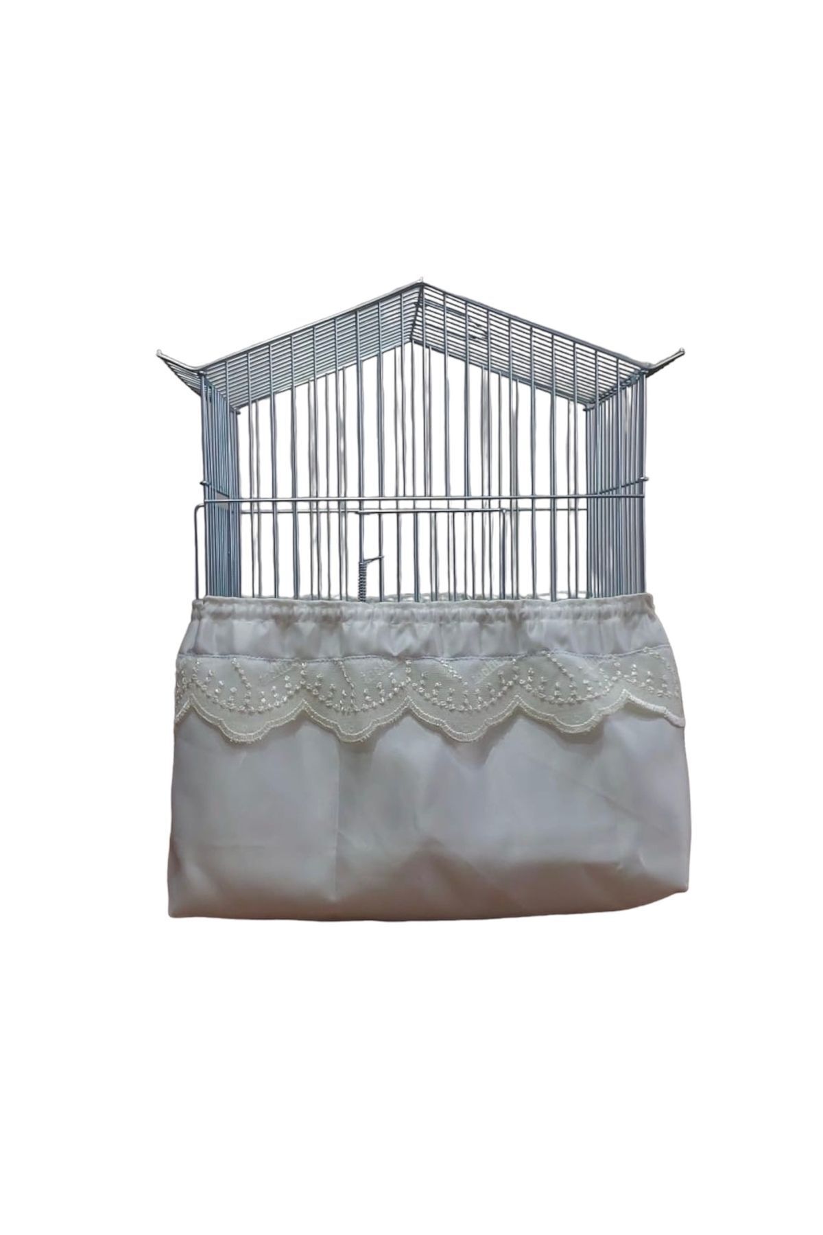 bayraktarpet-Budgie Satin Cage Tulle - M Medium Size (1 Piece) 6