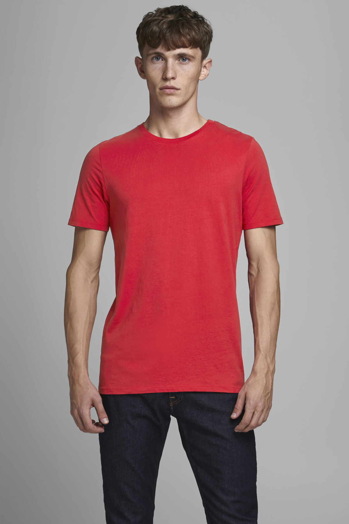 تیشرت مردانه راسته آستین کوتاه | جک اند جونز Jack & Jones 12156101 - تصویر 6