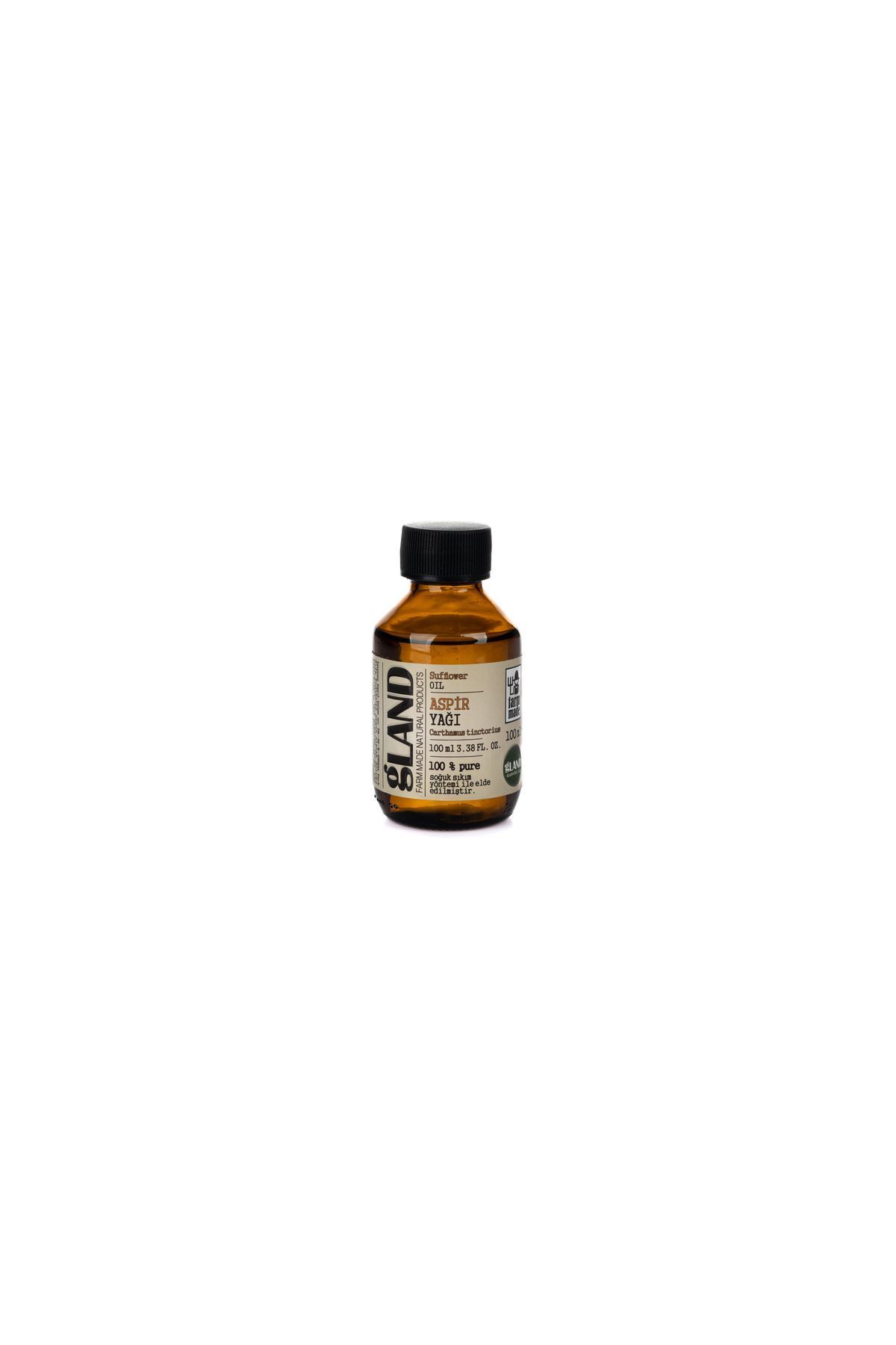 روغن گلرنگ 100 میلی لیتر gland