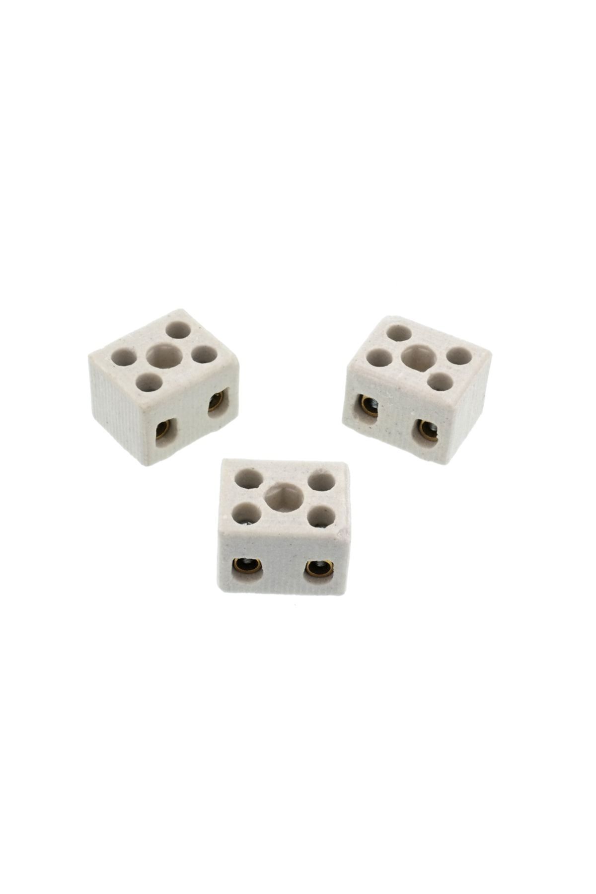 Tek-İş Tek-iş Porselen 2'li No:1 3 adet  Lüster Klemens