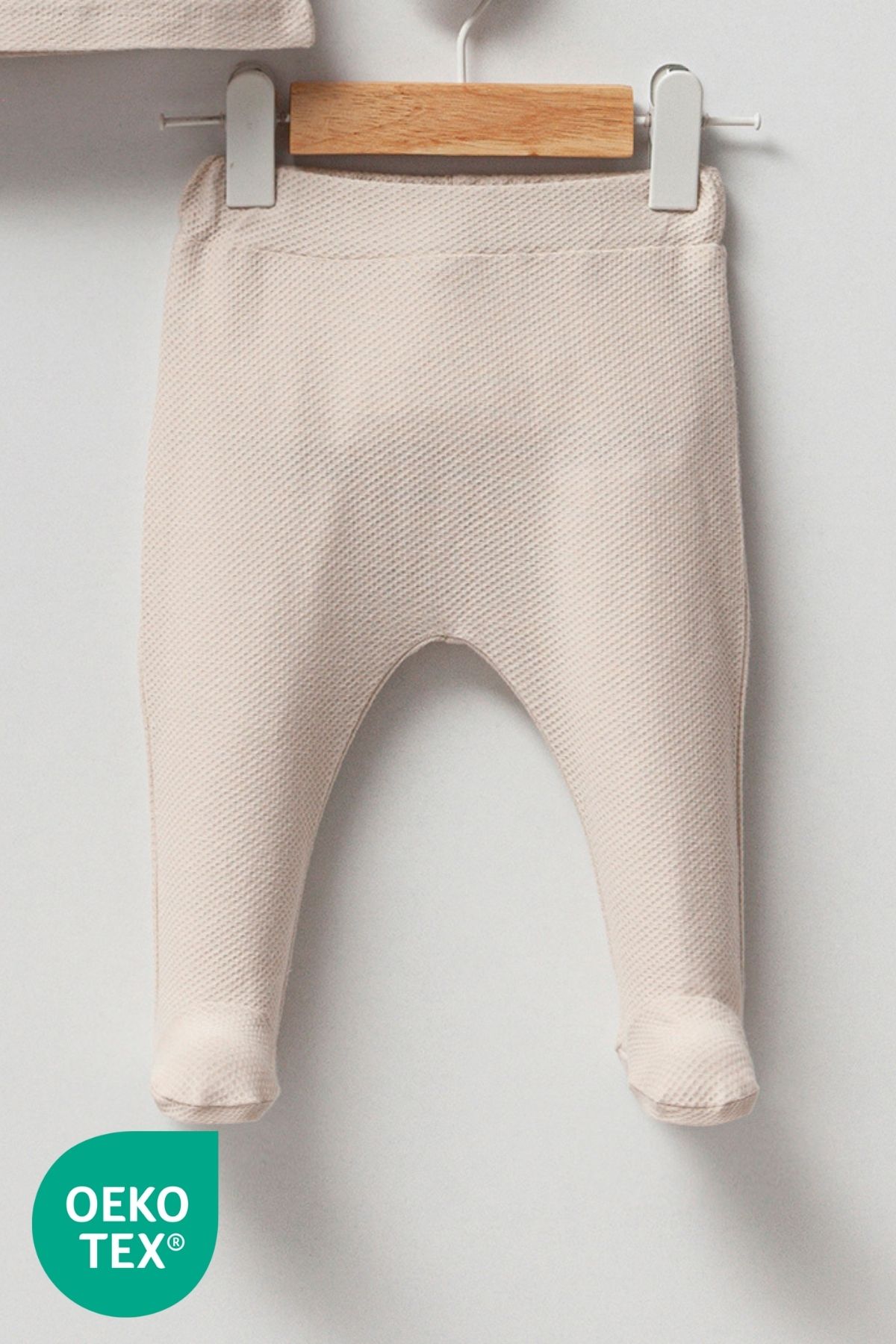 Cassiope-Three Teddy 2-Piece Set for Baby Boy - 2 Months, 3 Months, 6 Months Beige 3